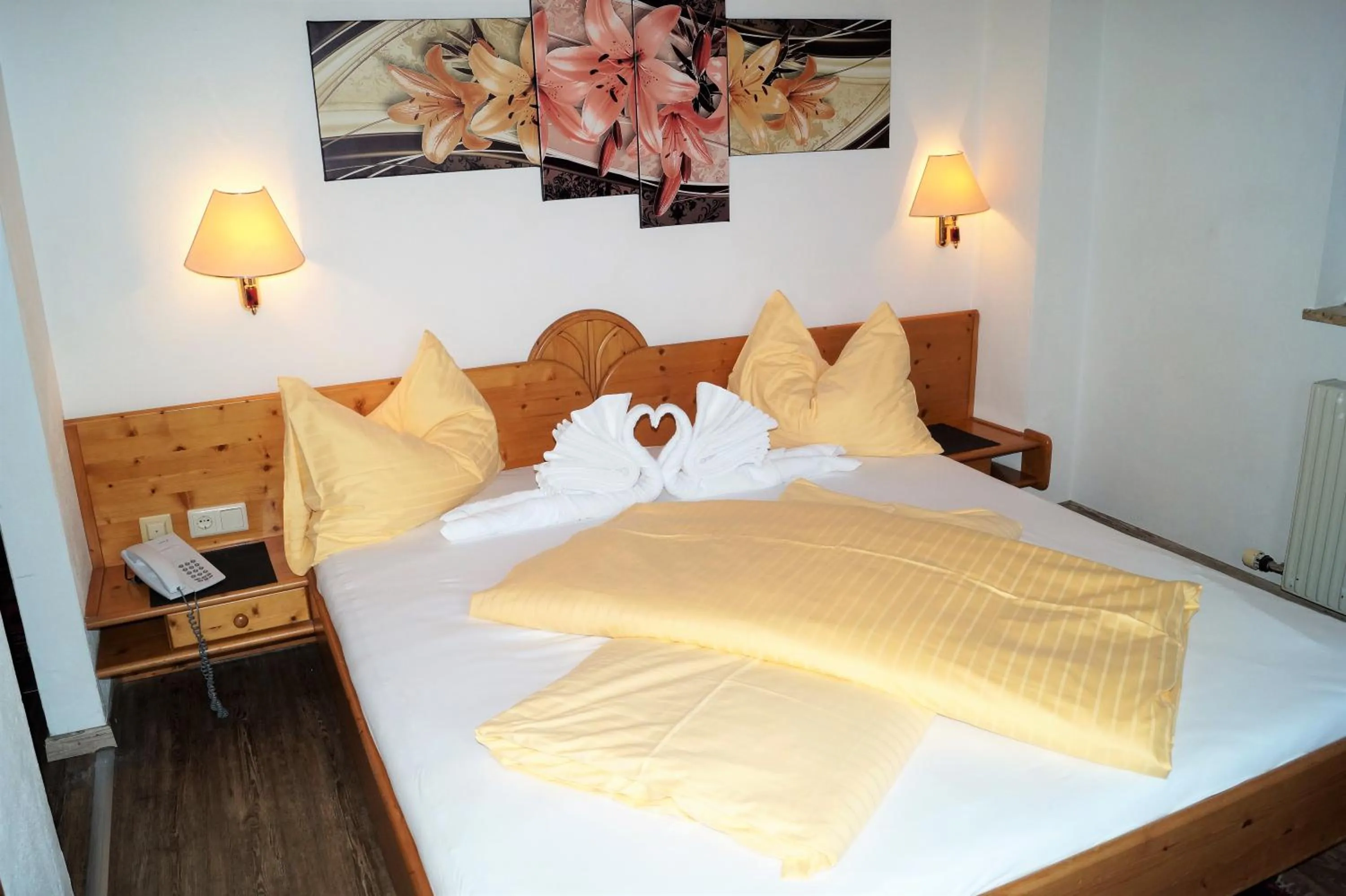 Bed in Sieglhub Chalets - Appartements - Hotel