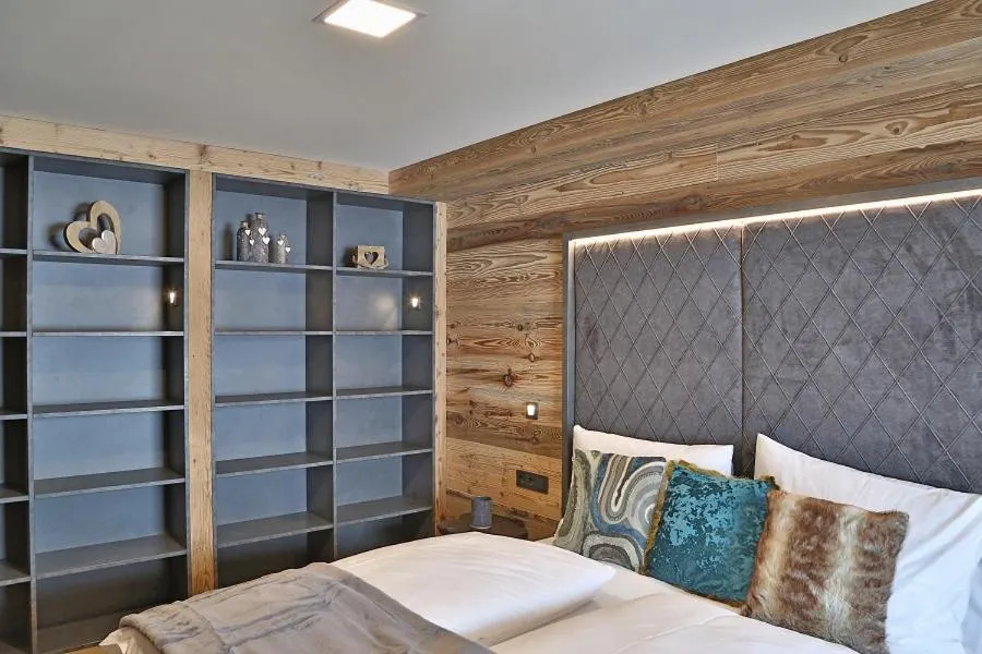 Bed in Sieglhub Chalets - Appartements - Hotel