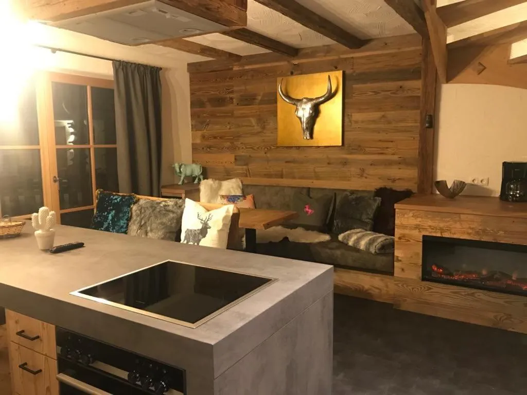 Living room in Sieglhub Chalets - Appartements - Hotel