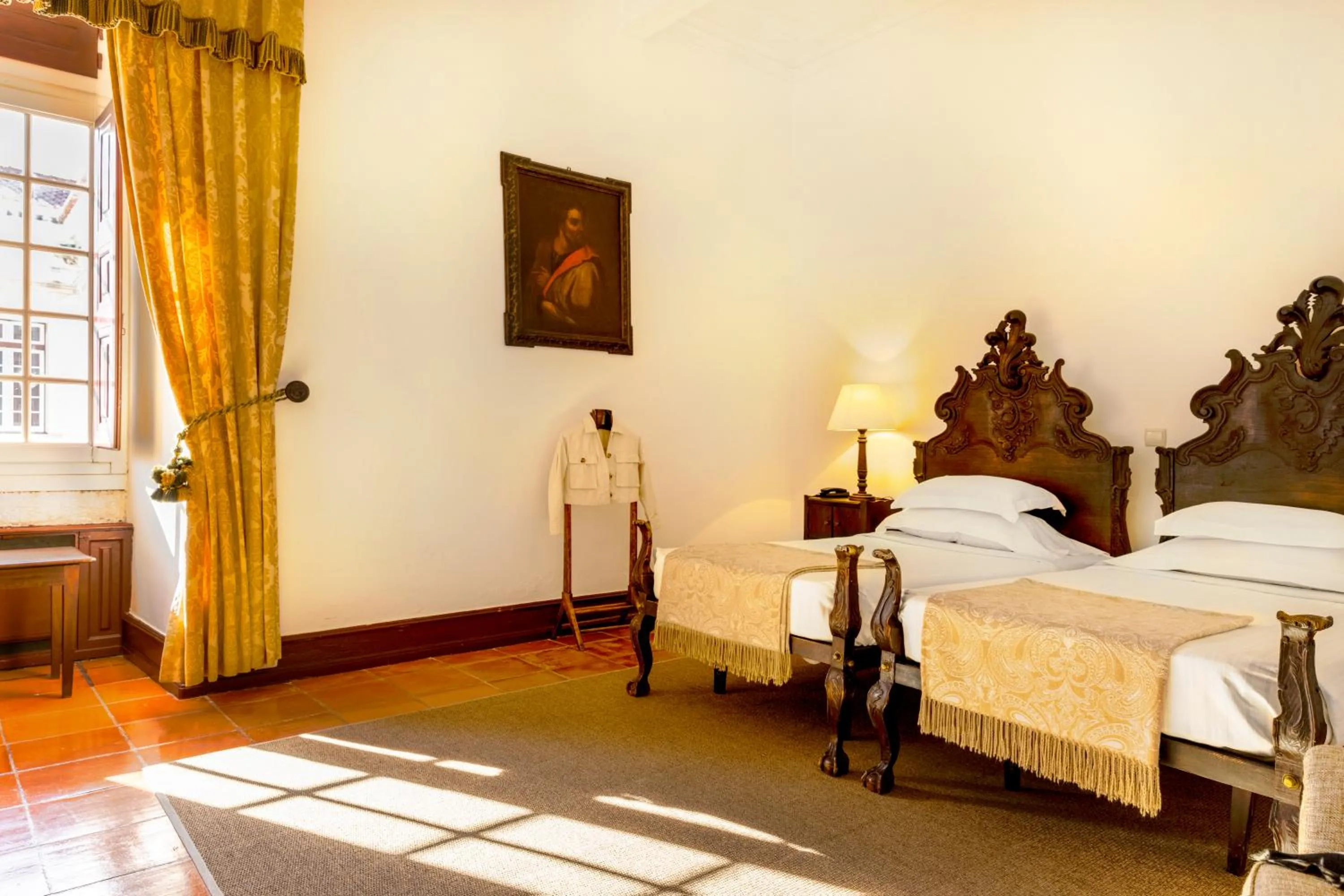 Bed in Pousada Castelo de Estremoz