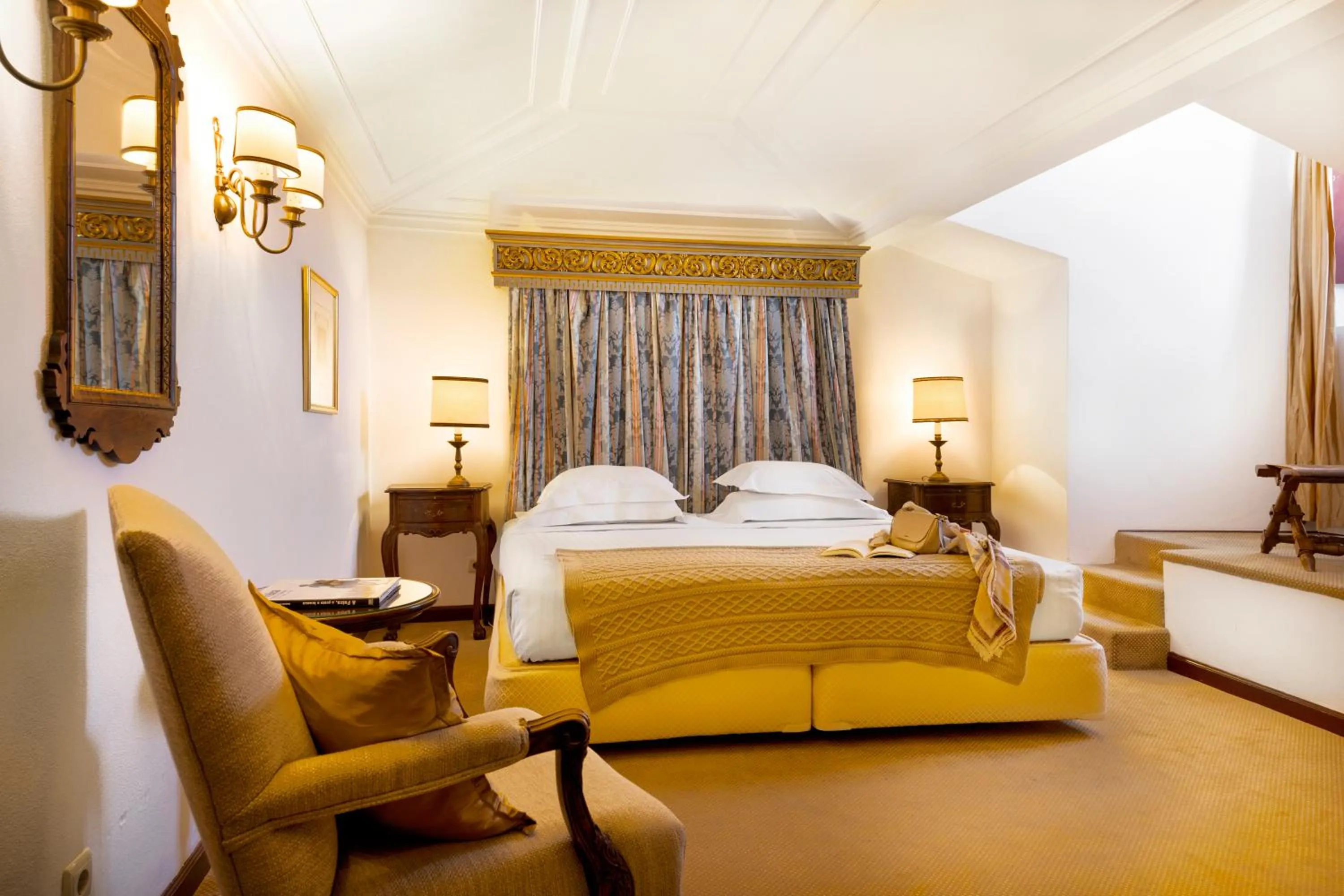 Bed in Pousada Castelo de Estremoz