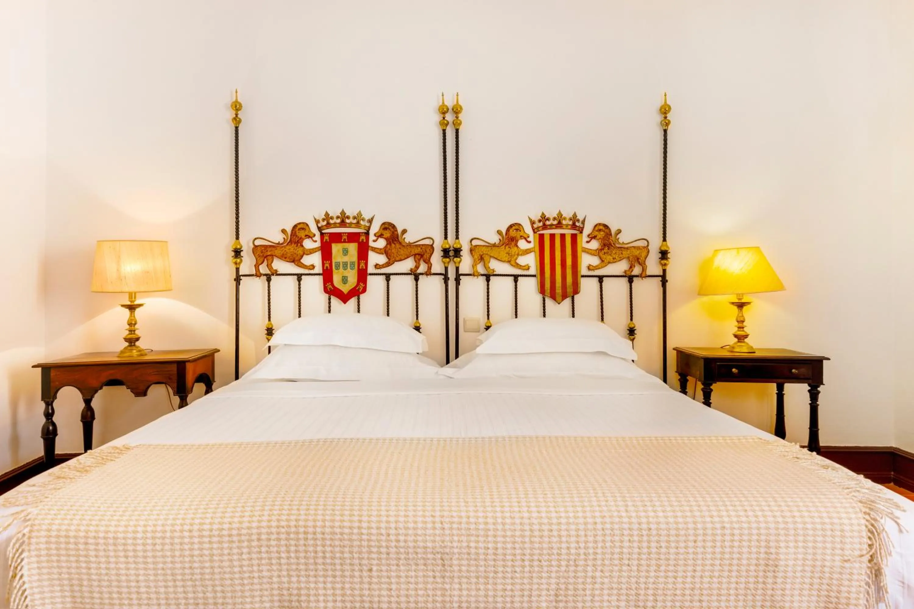 Bed in Pousada Castelo de Estremoz