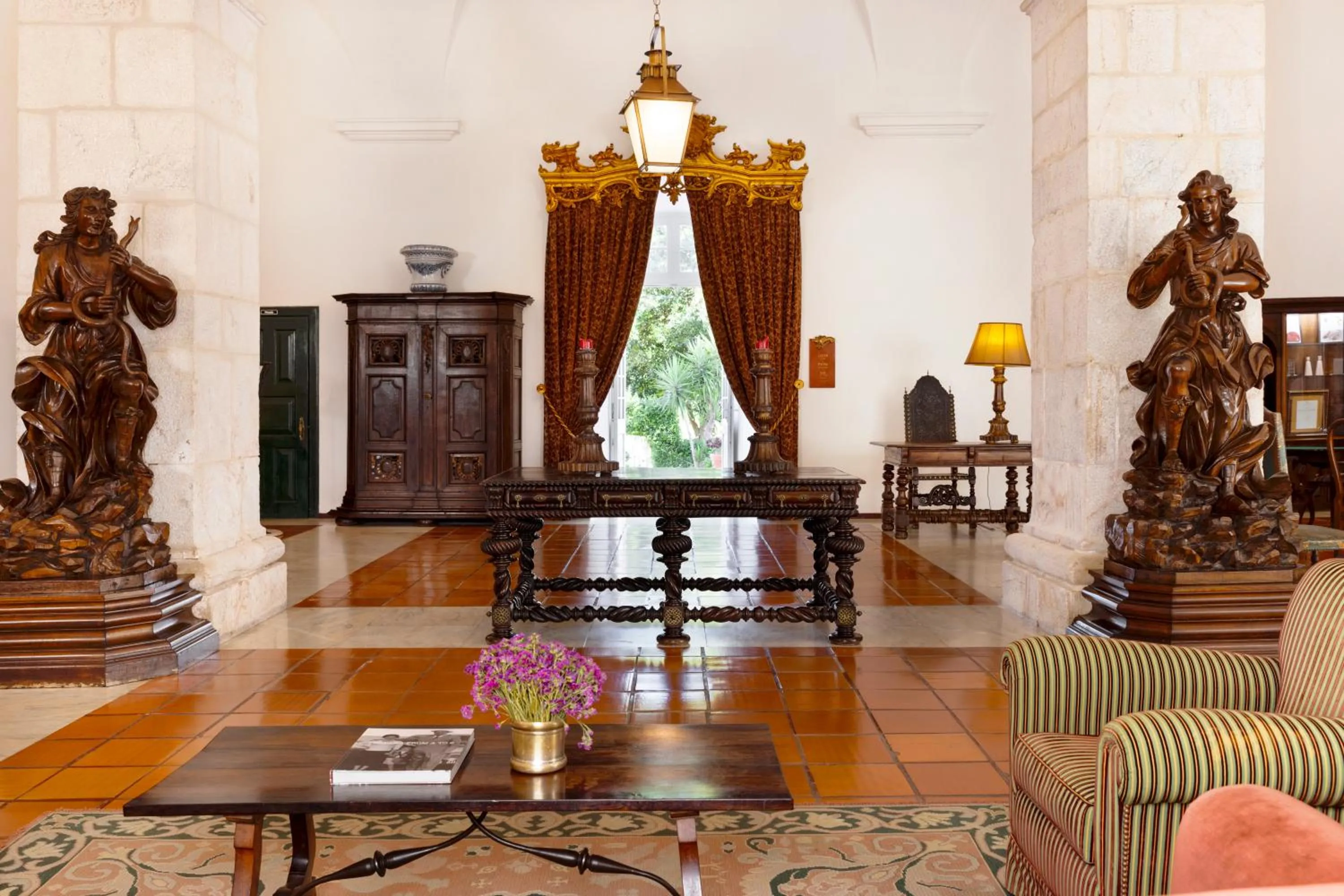 Living room in Pousada Castelo de Estremoz