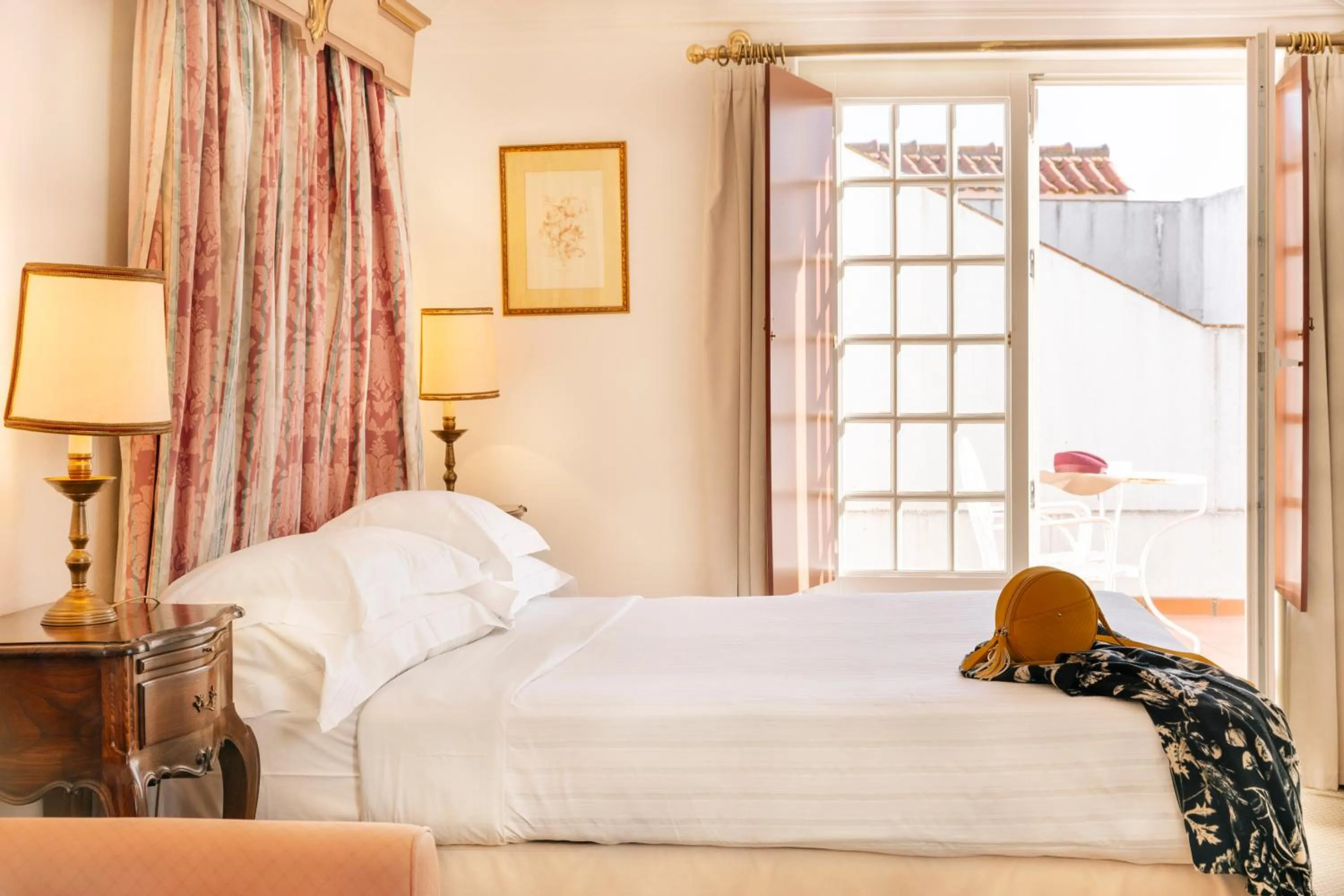 Bed in Pousada Castelo de Estremoz