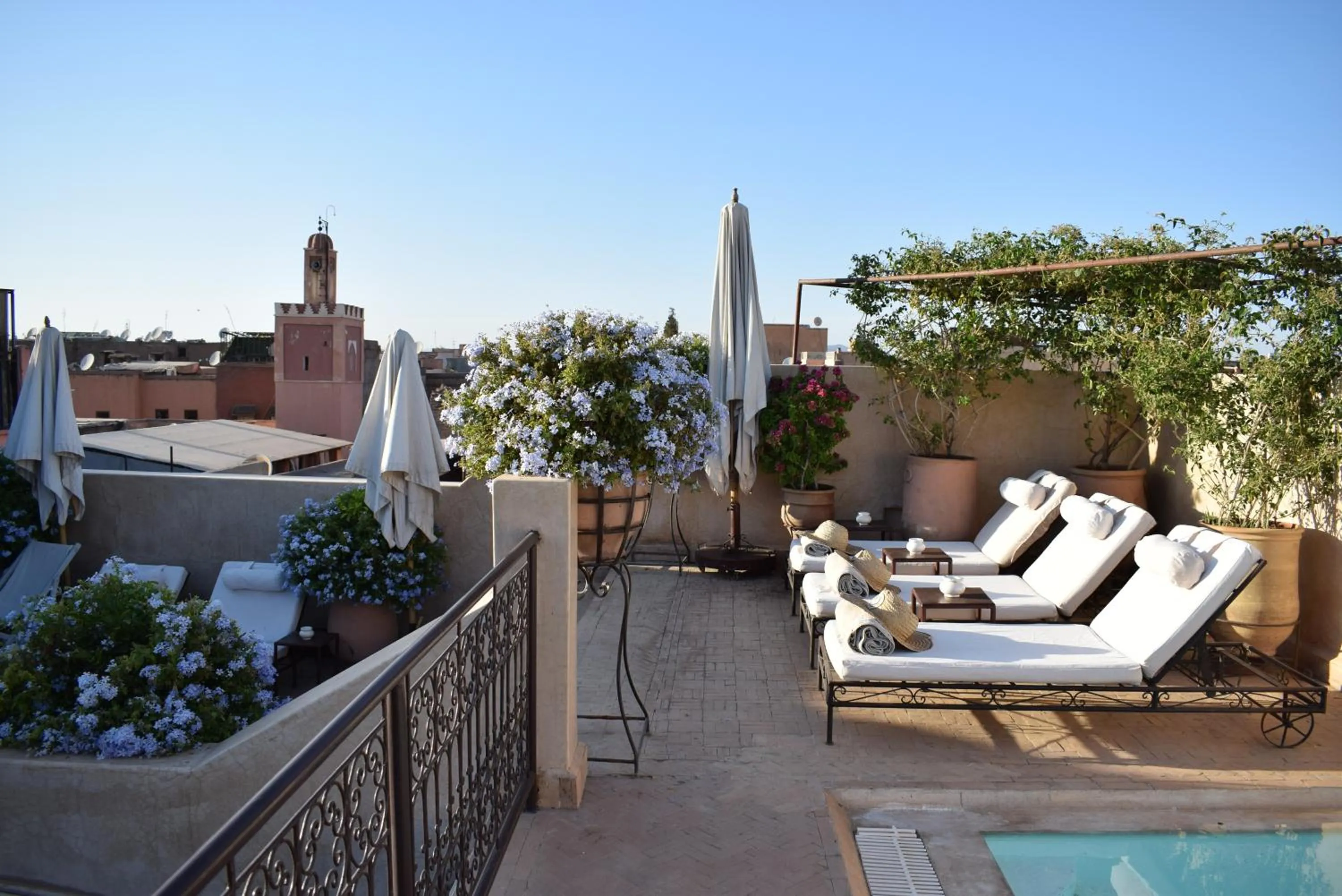 Balcony/Terrace in Riad Abracadabra