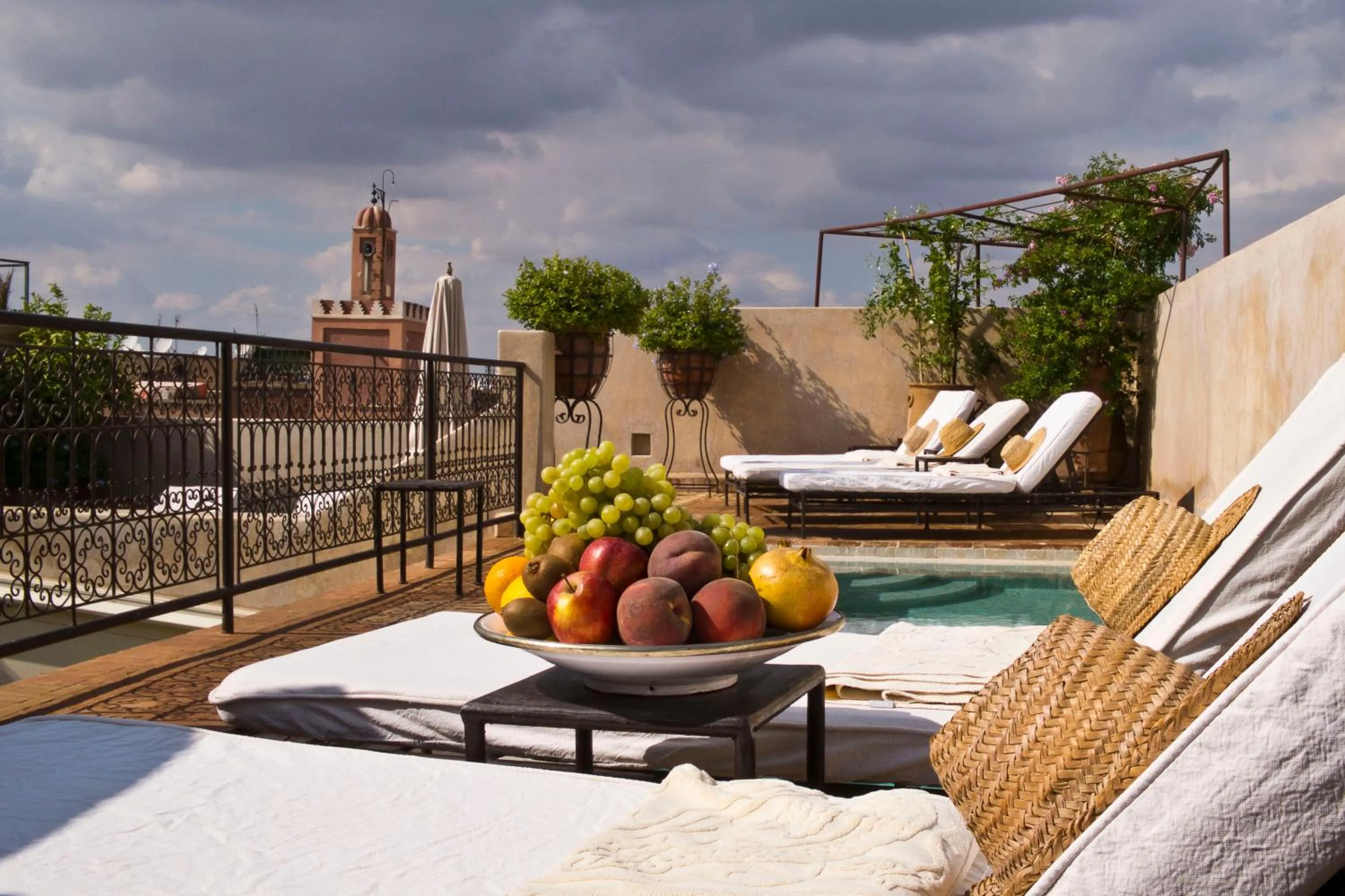 Balcony/Terrace in Riad Abracadabra