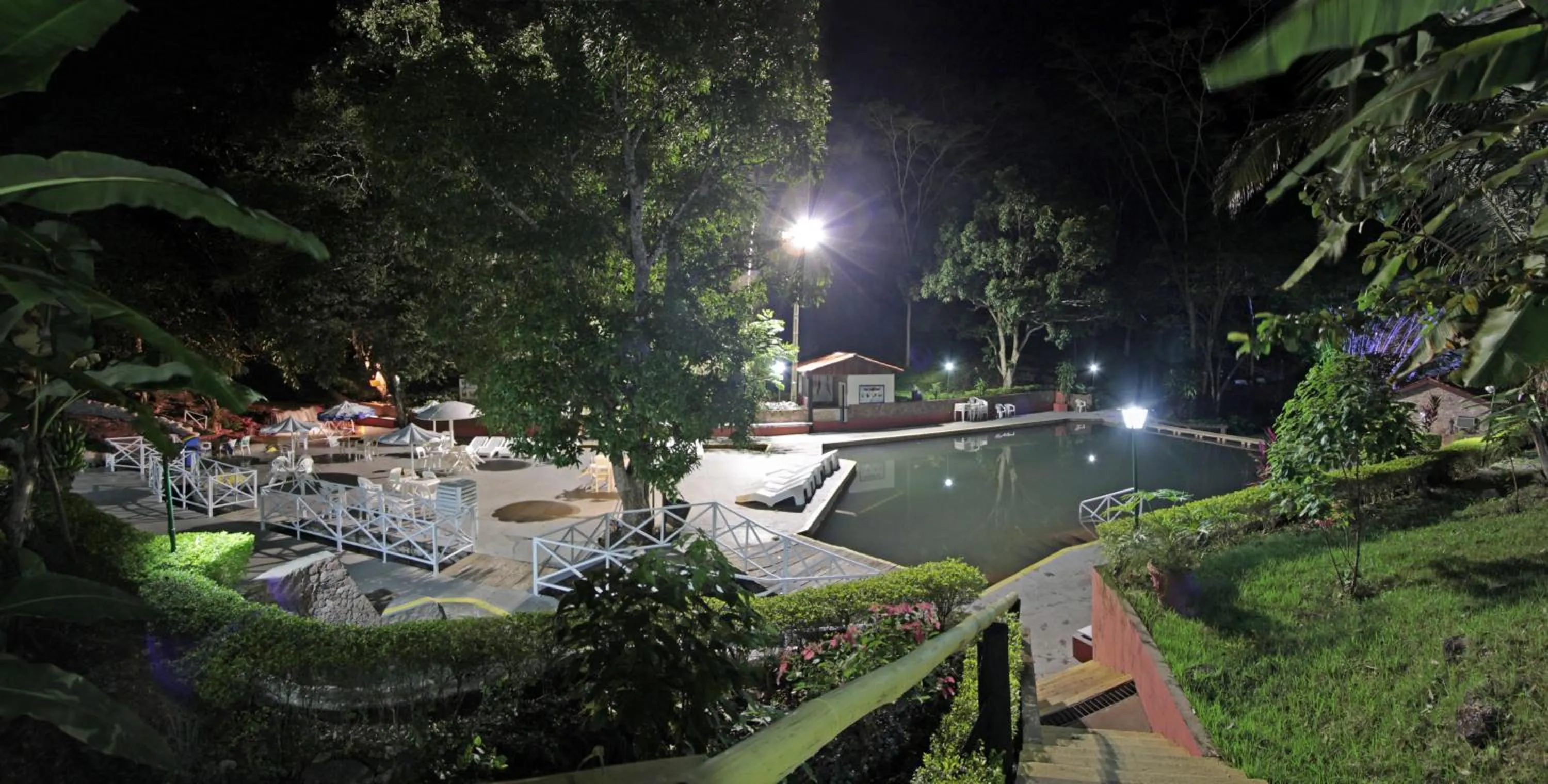 Swimming pool in Hotel Mato Grosso Águas Quentes