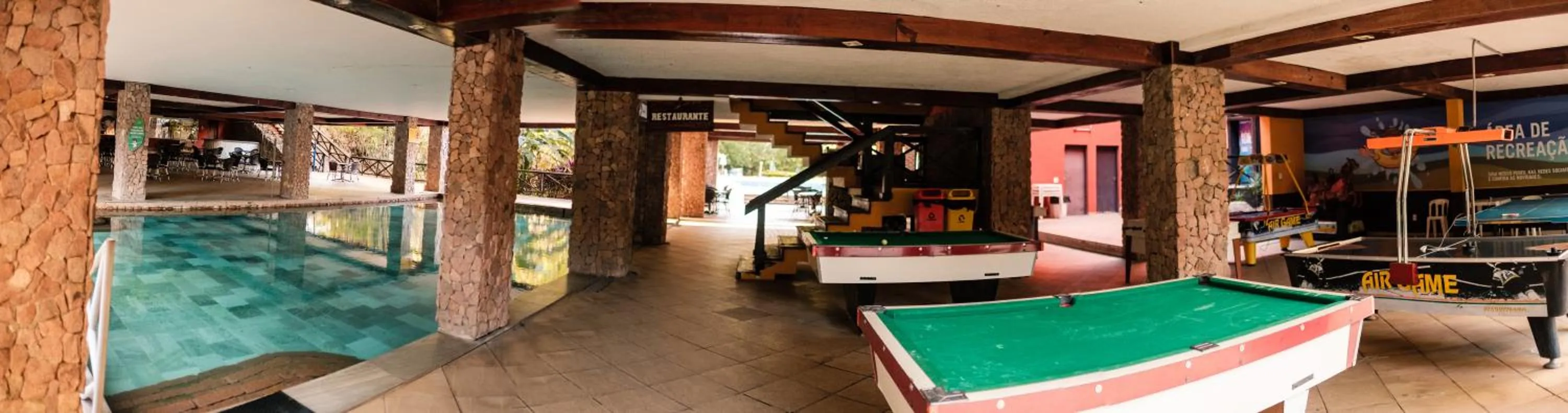 Billiard in Hotel Mato Grosso Águas Quentes