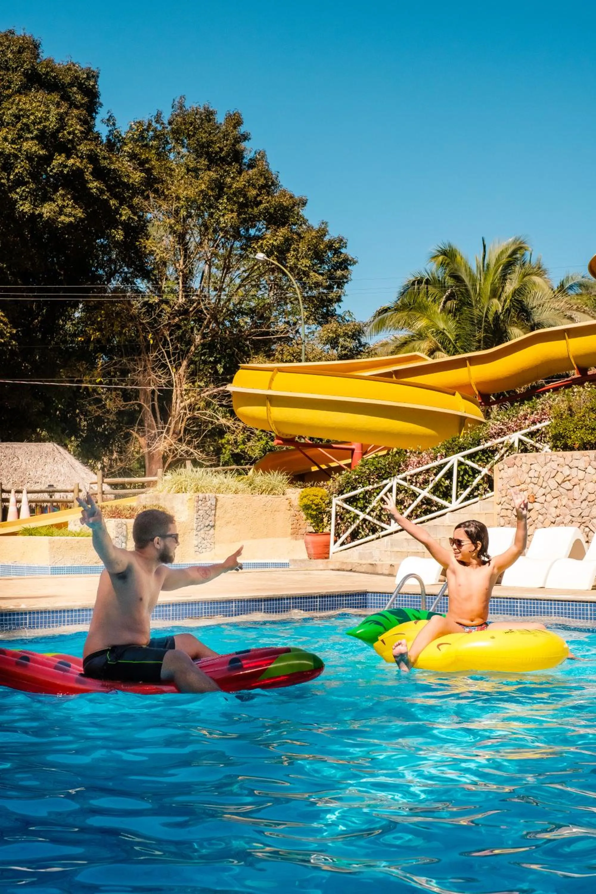 Aqua park in Hotel Mato Grosso Águas Quentes