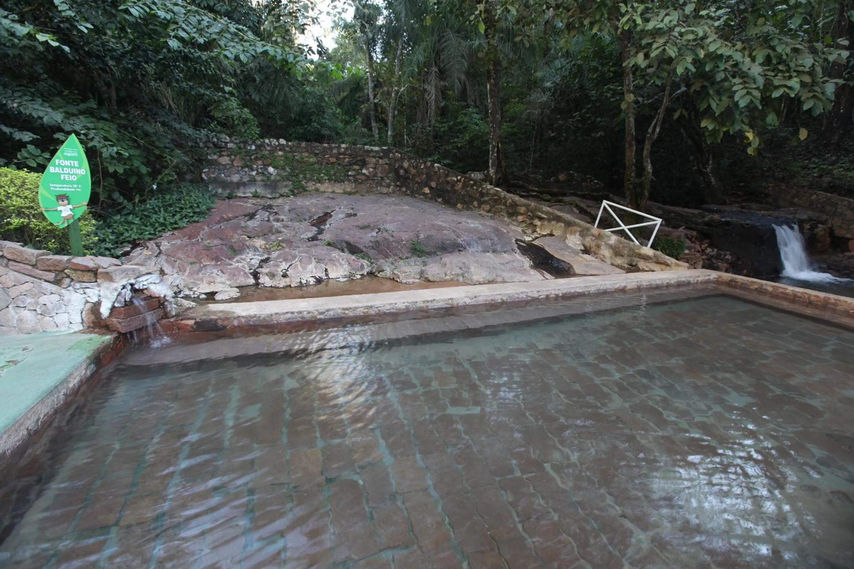 Swimming pool in Hotel Mato Grosso Águas Quentes