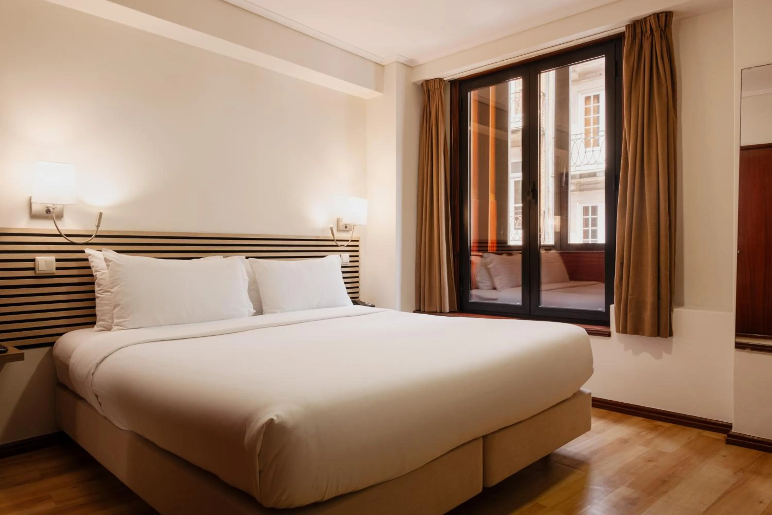 Bedroom, Bed in Hotel da Bolsa