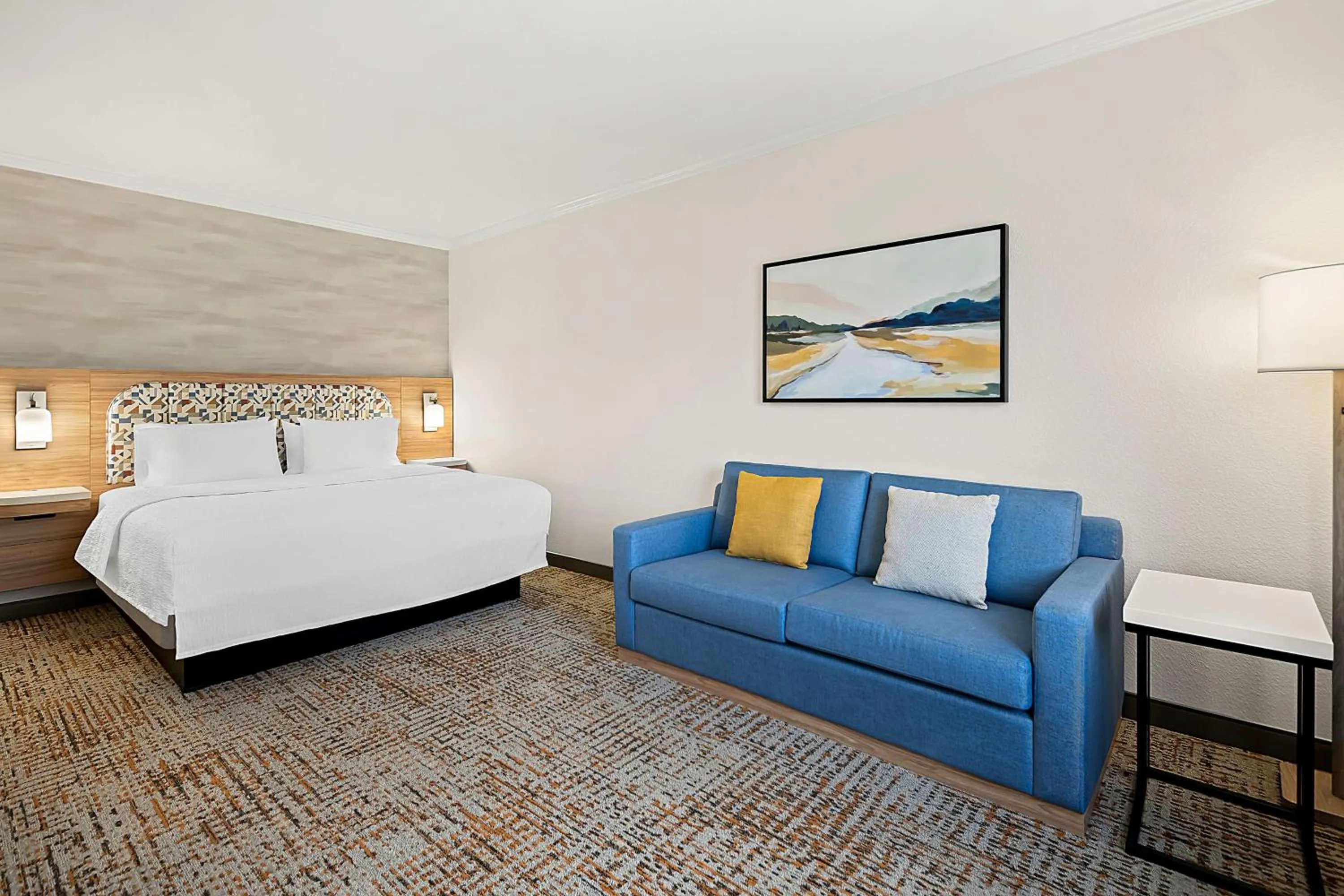 Bed in Hampton Inn Morgan Hill