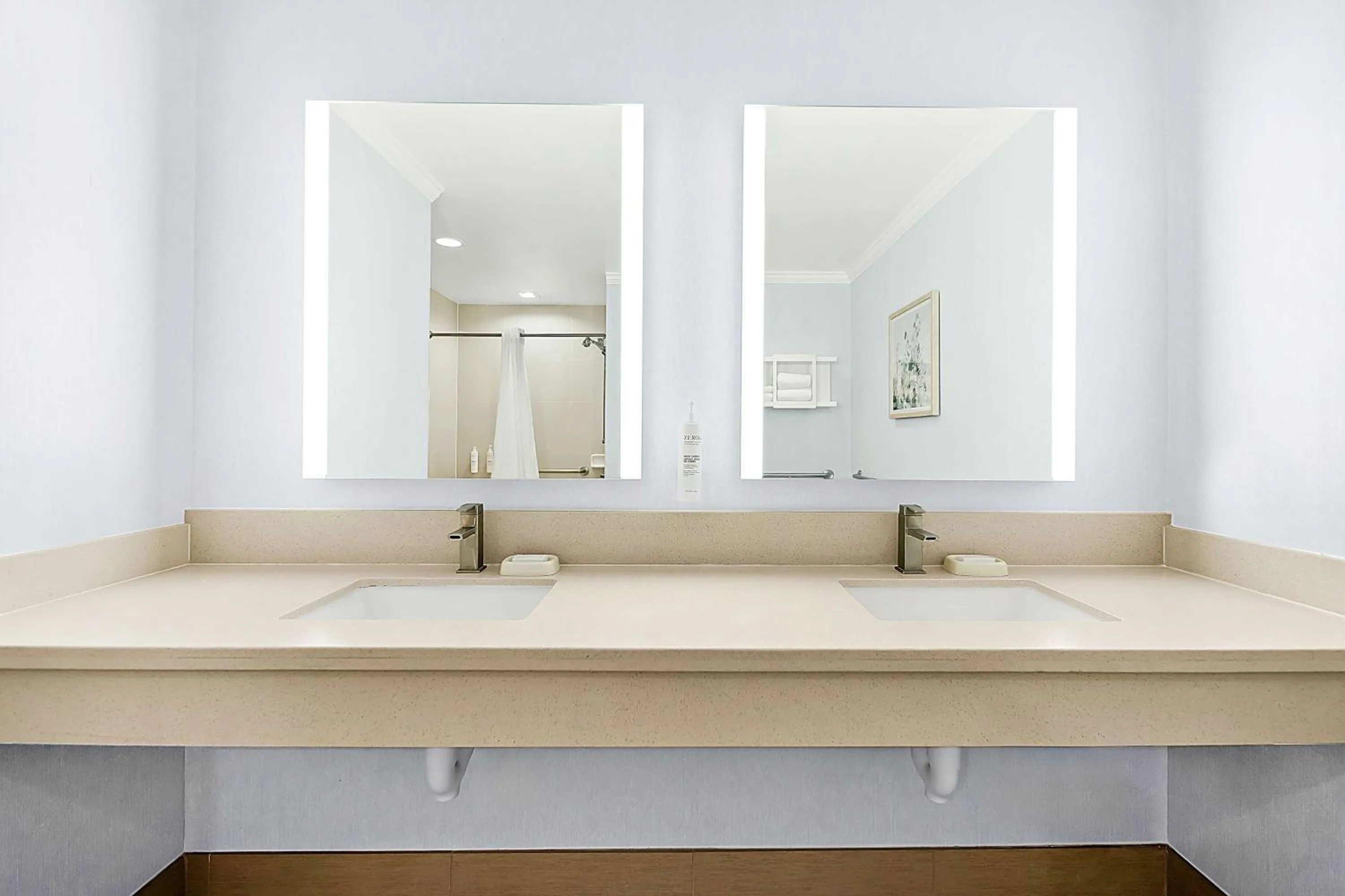 Bathroom in Hampton Inn Morgan Hill