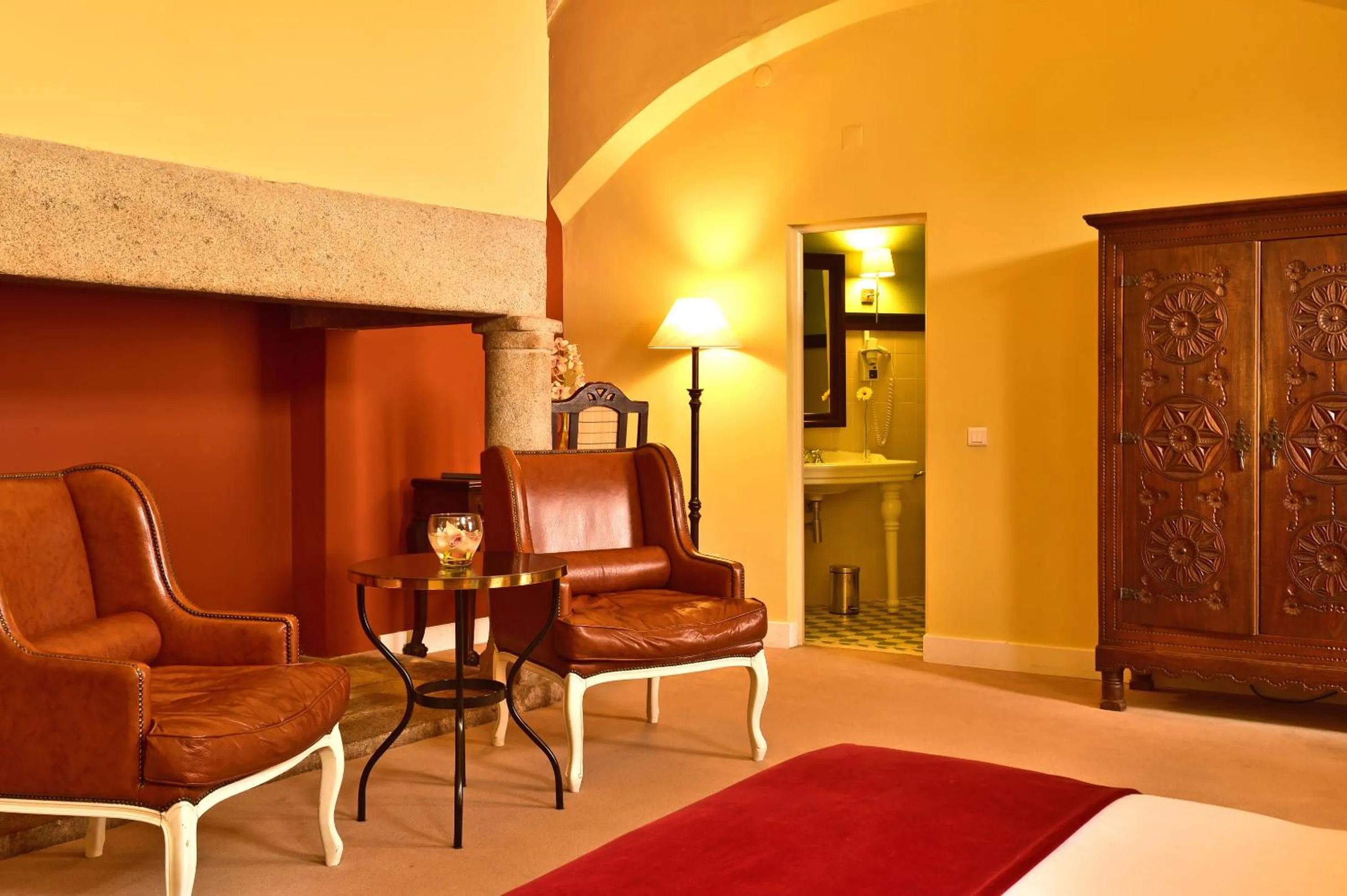 Decorative detail, Bed in Pousada Convento de Evora