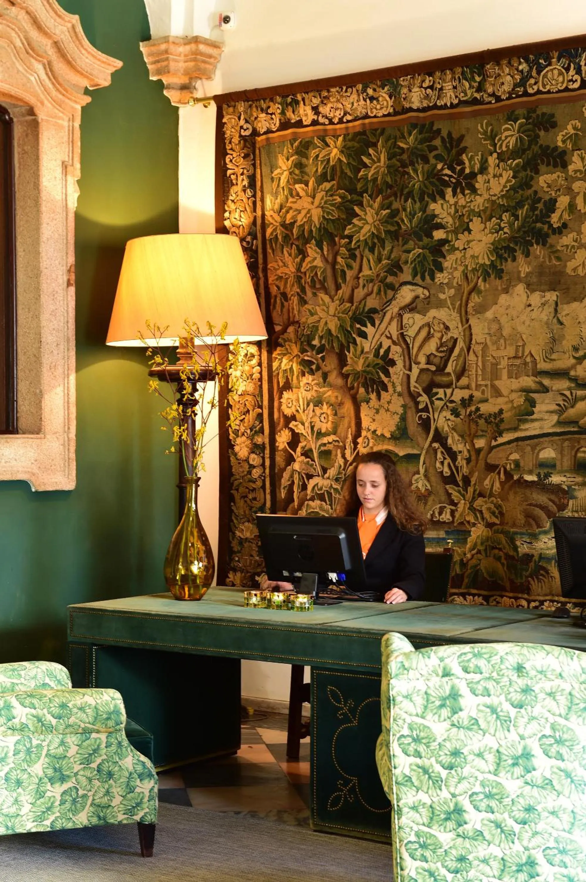 Lobby or reception in Pousada Convento de Evora