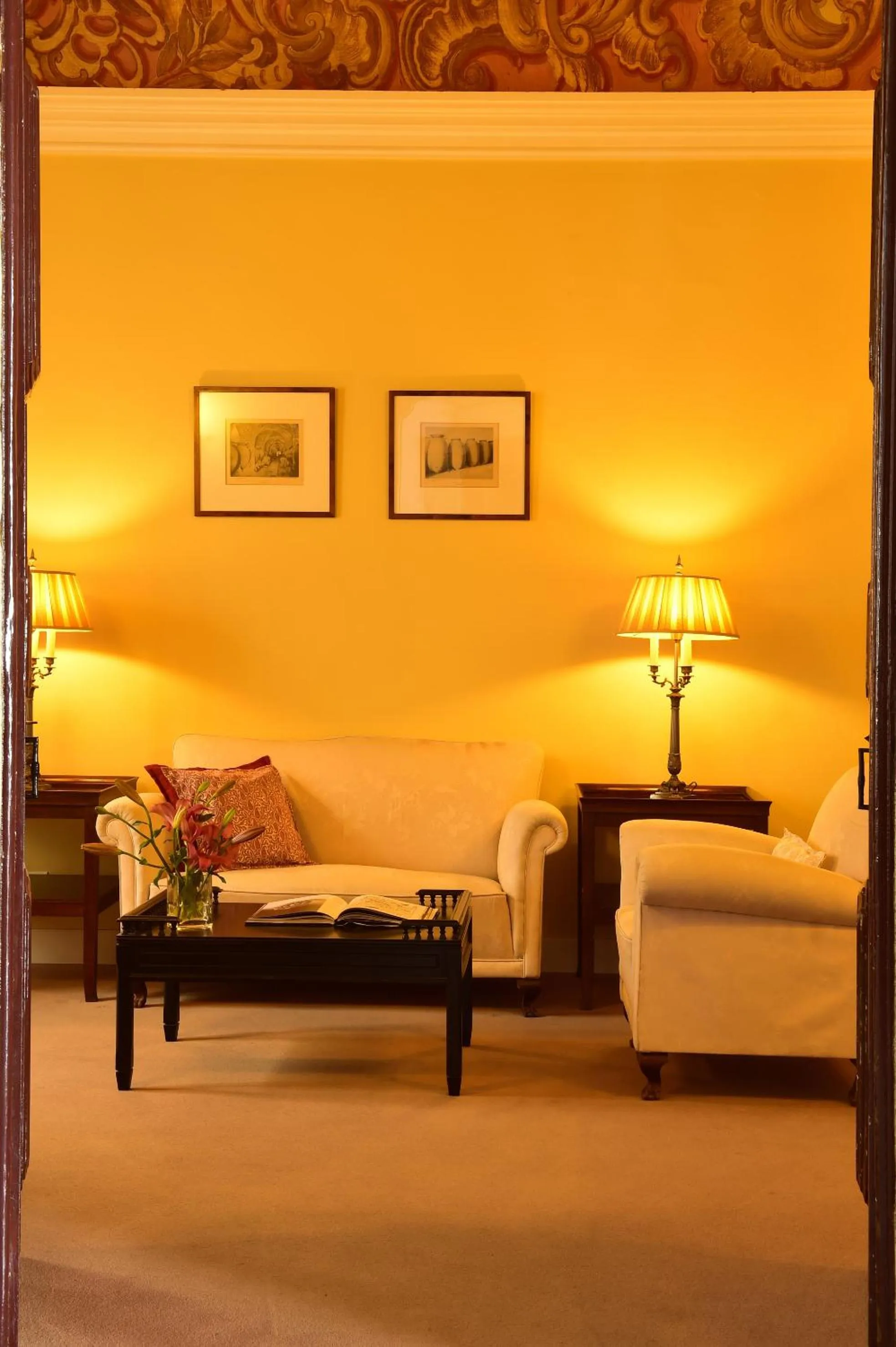 Living room in Pousada Convento de Evora