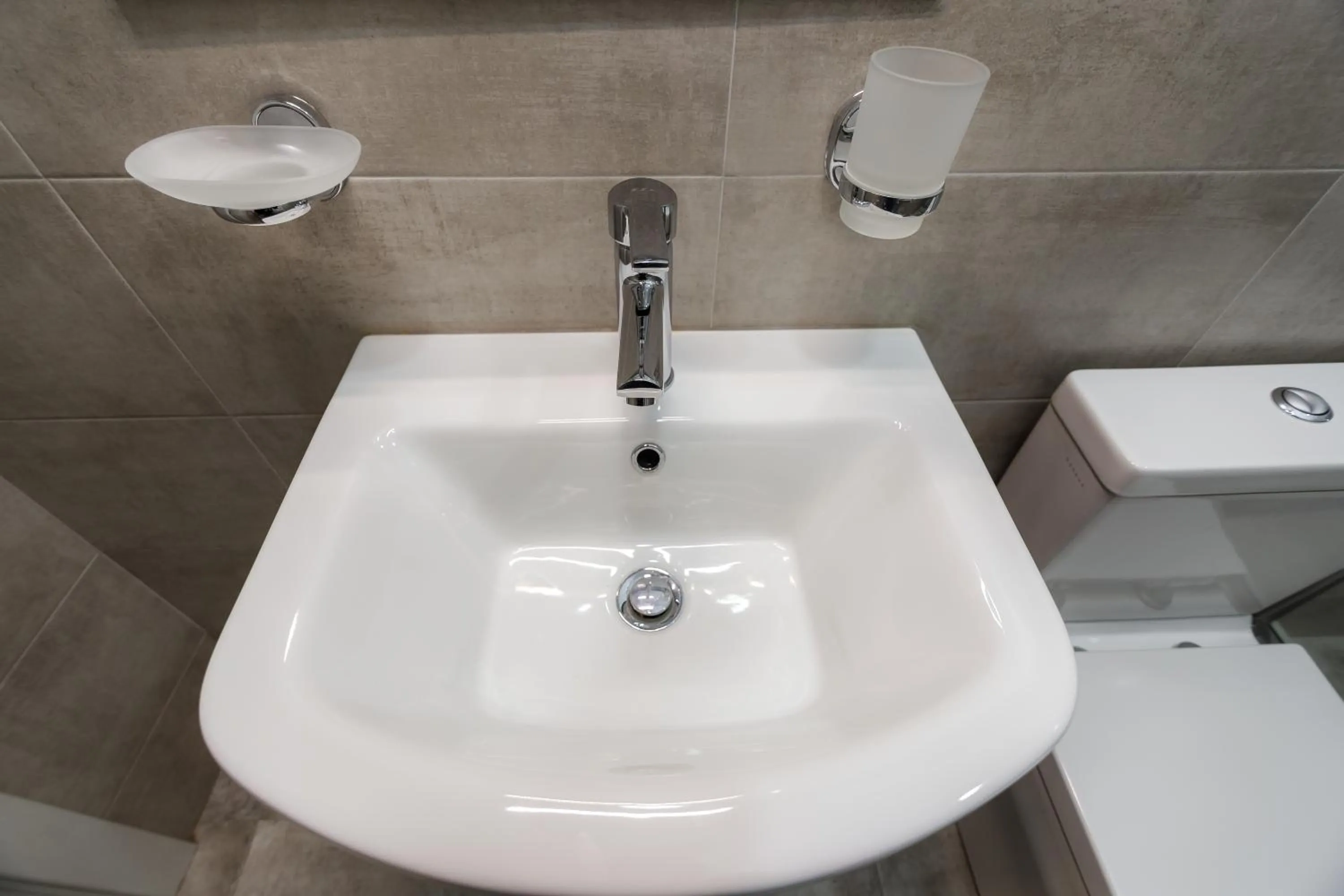 Bathroom in M & L Old Tbilisi