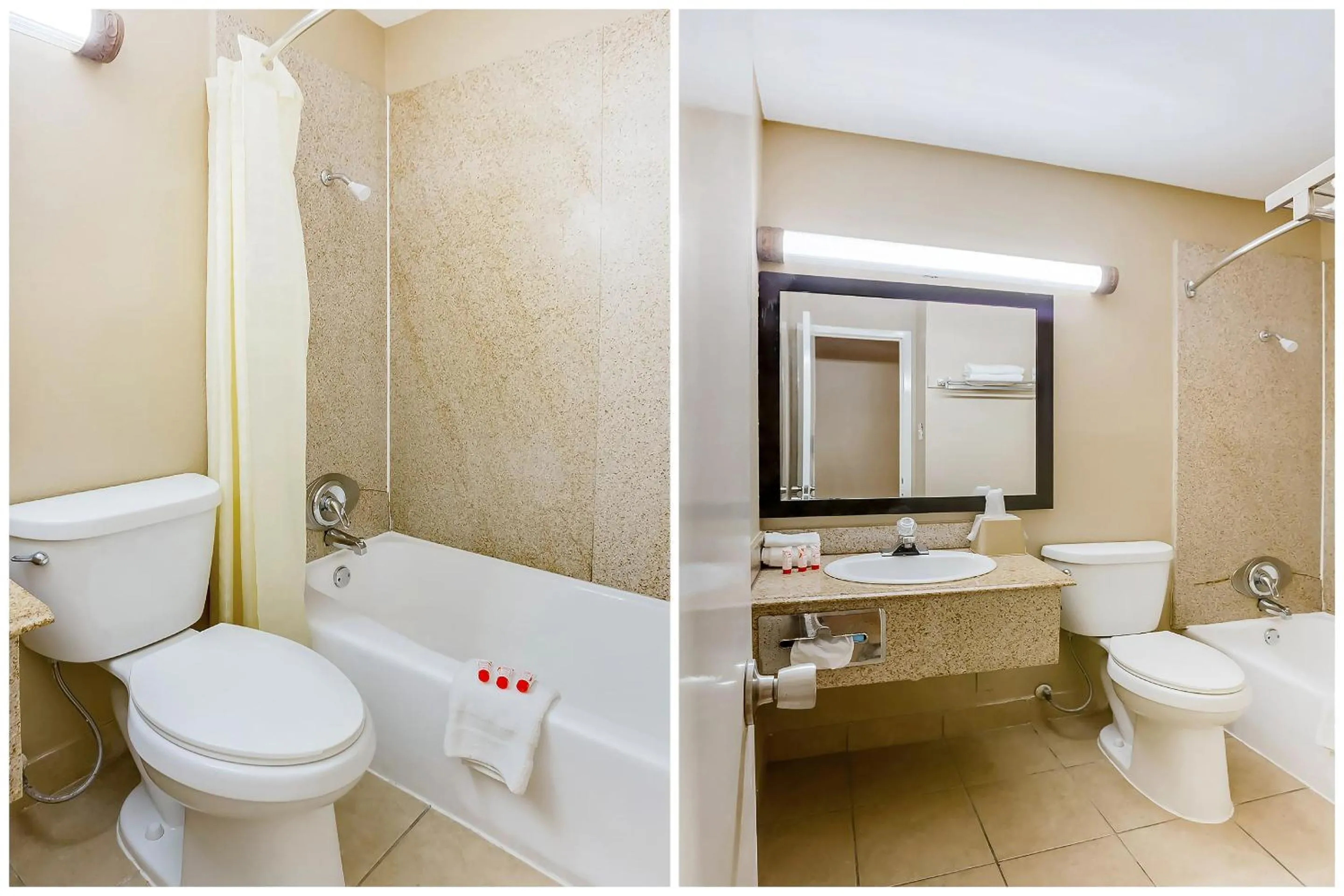 Bathroom in OYO Hotel Tyler Northwest Mineola Hwy