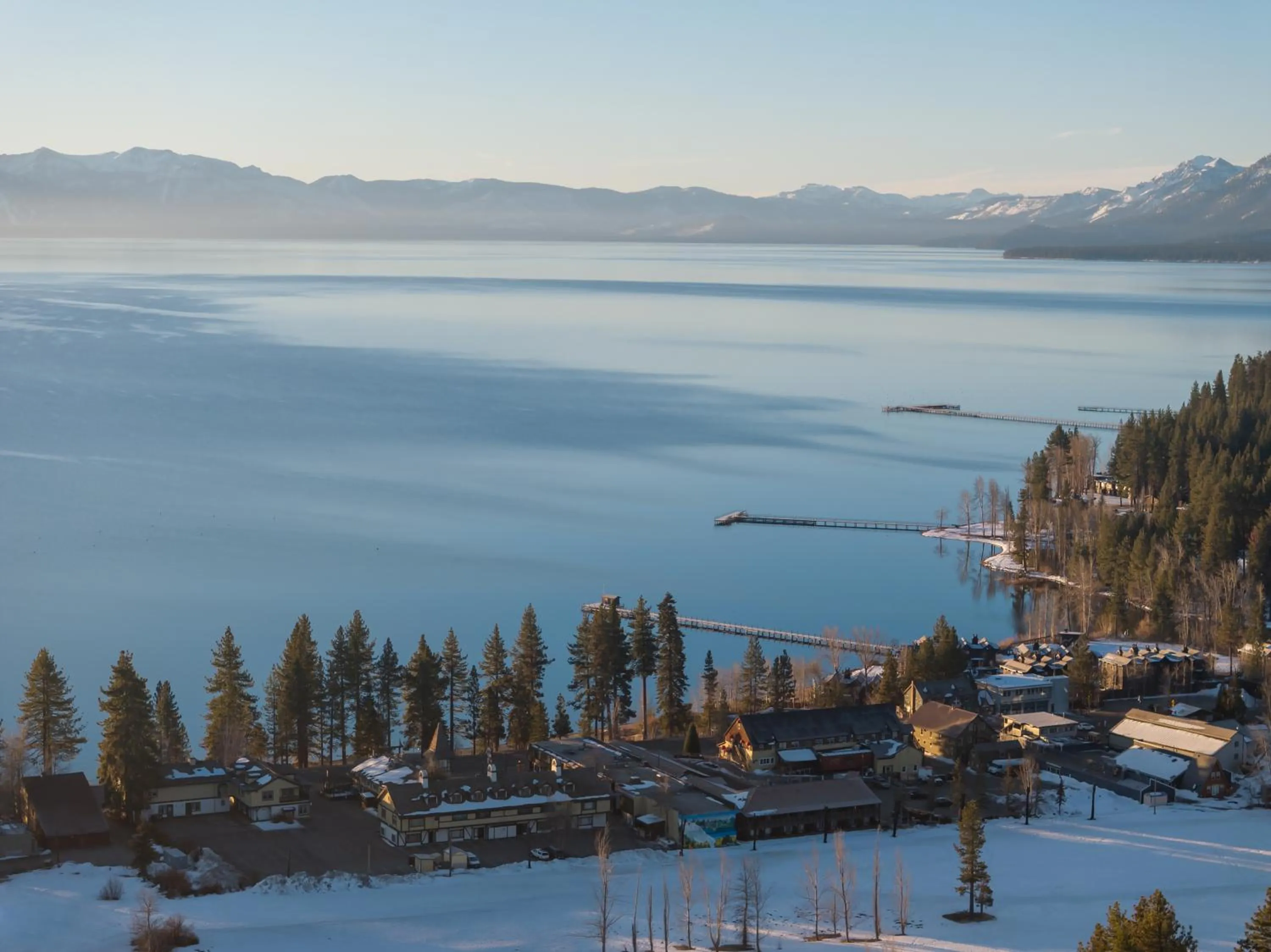 Bird's eye view in evo Hotel Tahoe City