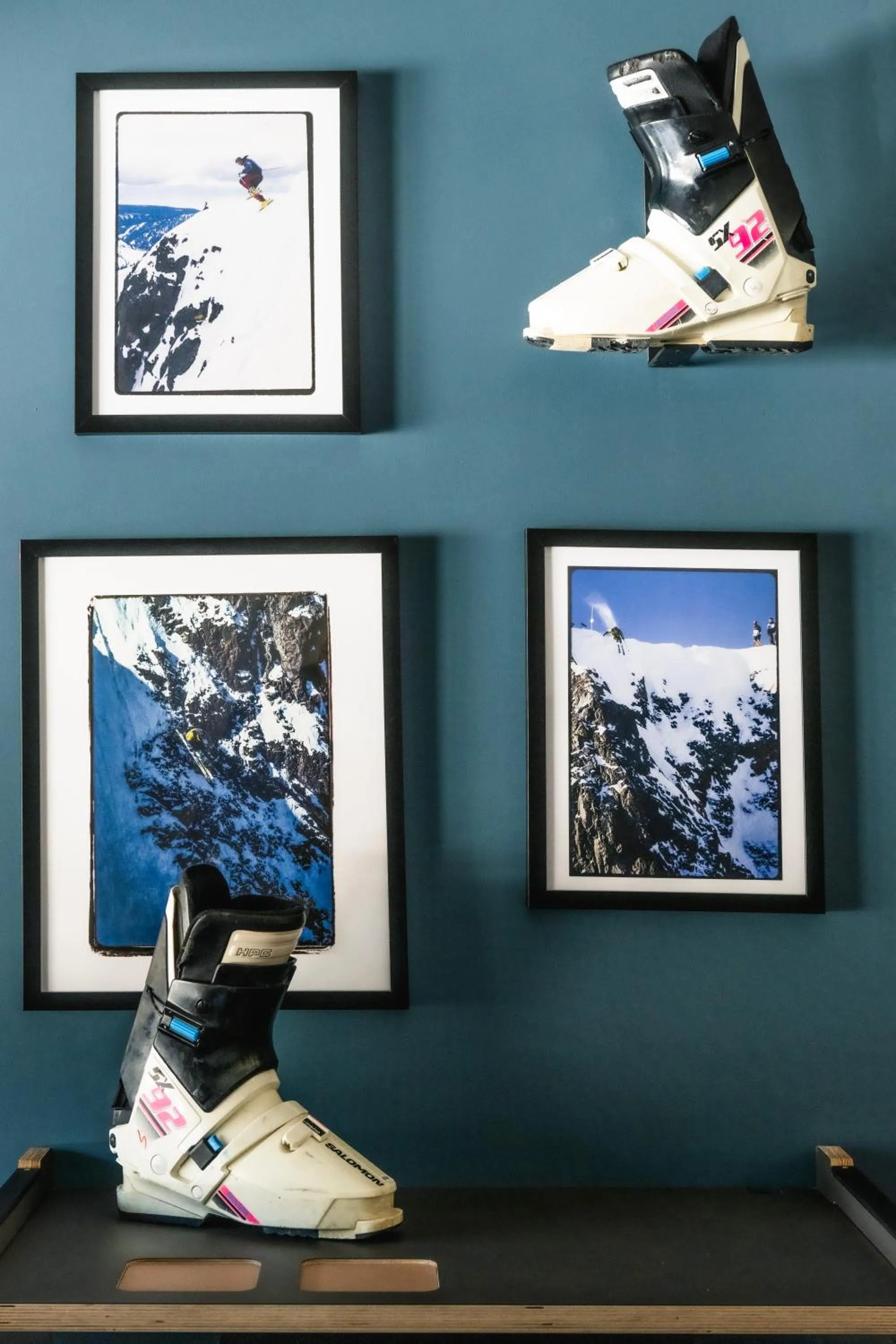 Decorative detail in evo Hotel Tahoe City