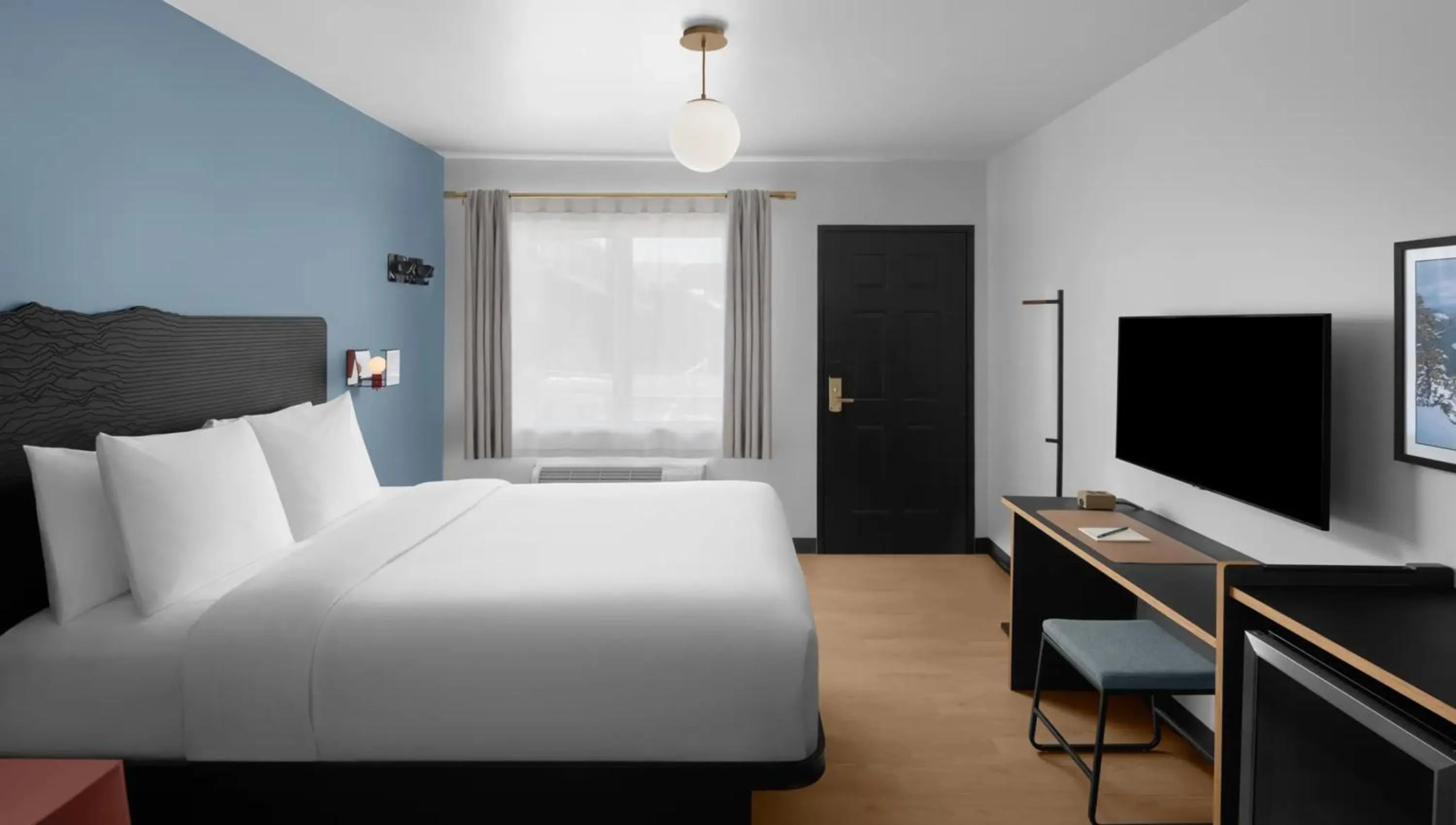 Bed in evo Hotel Tahoe City