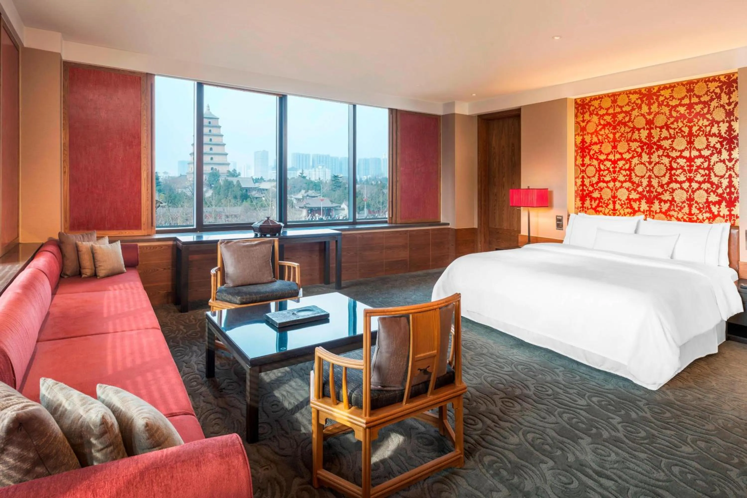 Bedroom, Bed in The Westin Xi'an - Enjoy 2 Free bottles of beer