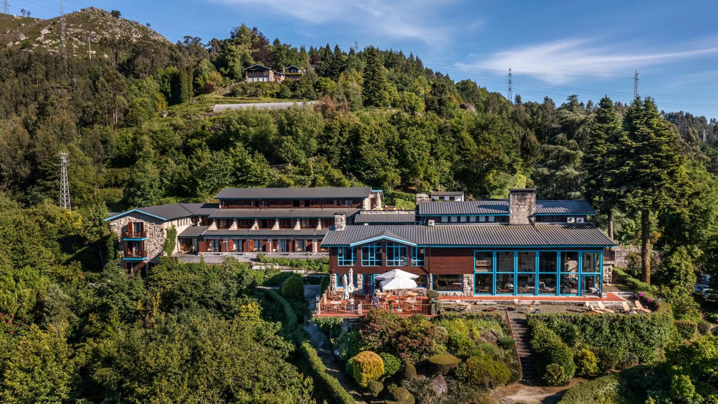 Bird's eye view in Pousada Geres-Caniçada