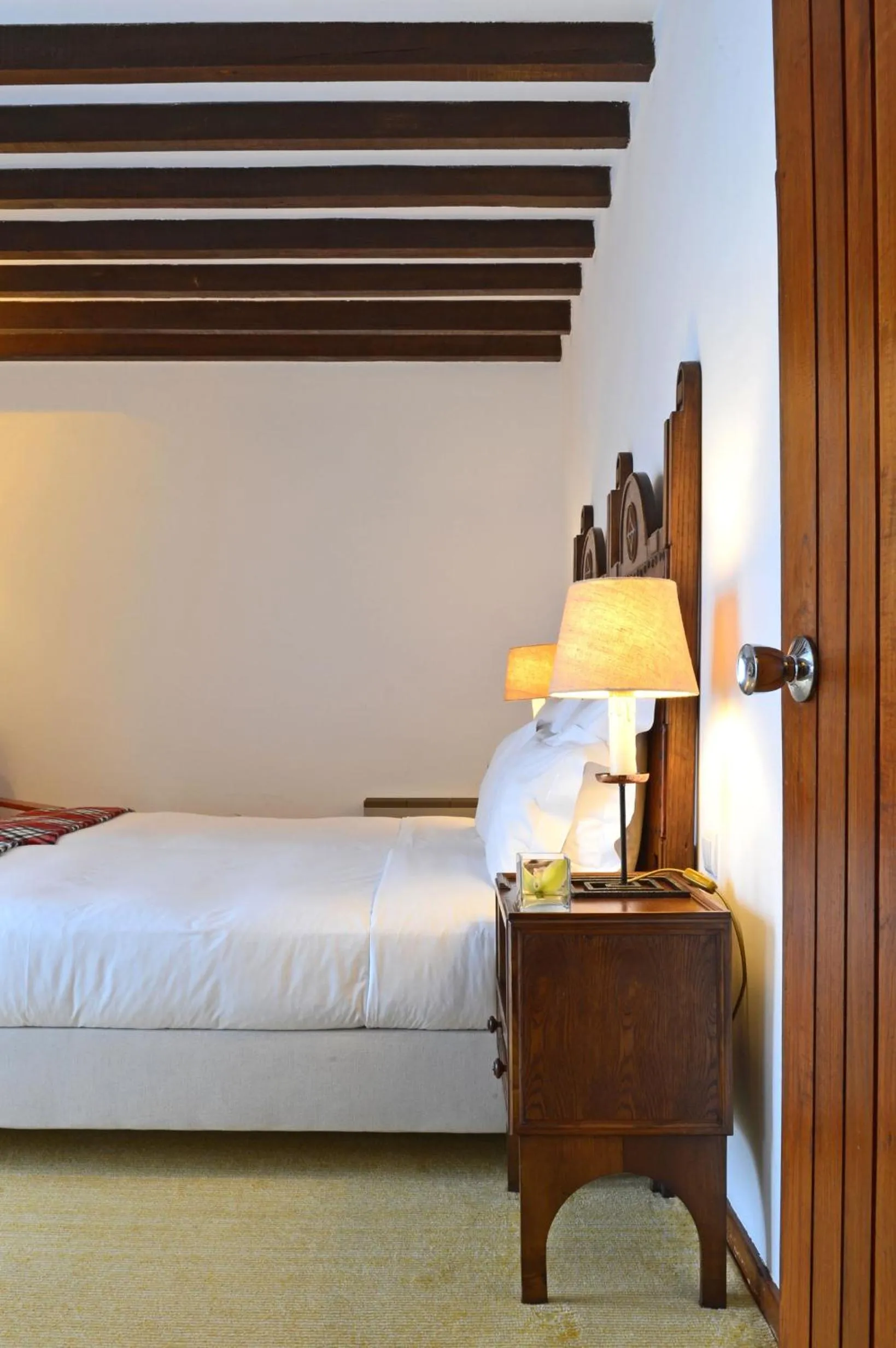 Bed in Pousada Geres-Caniçada