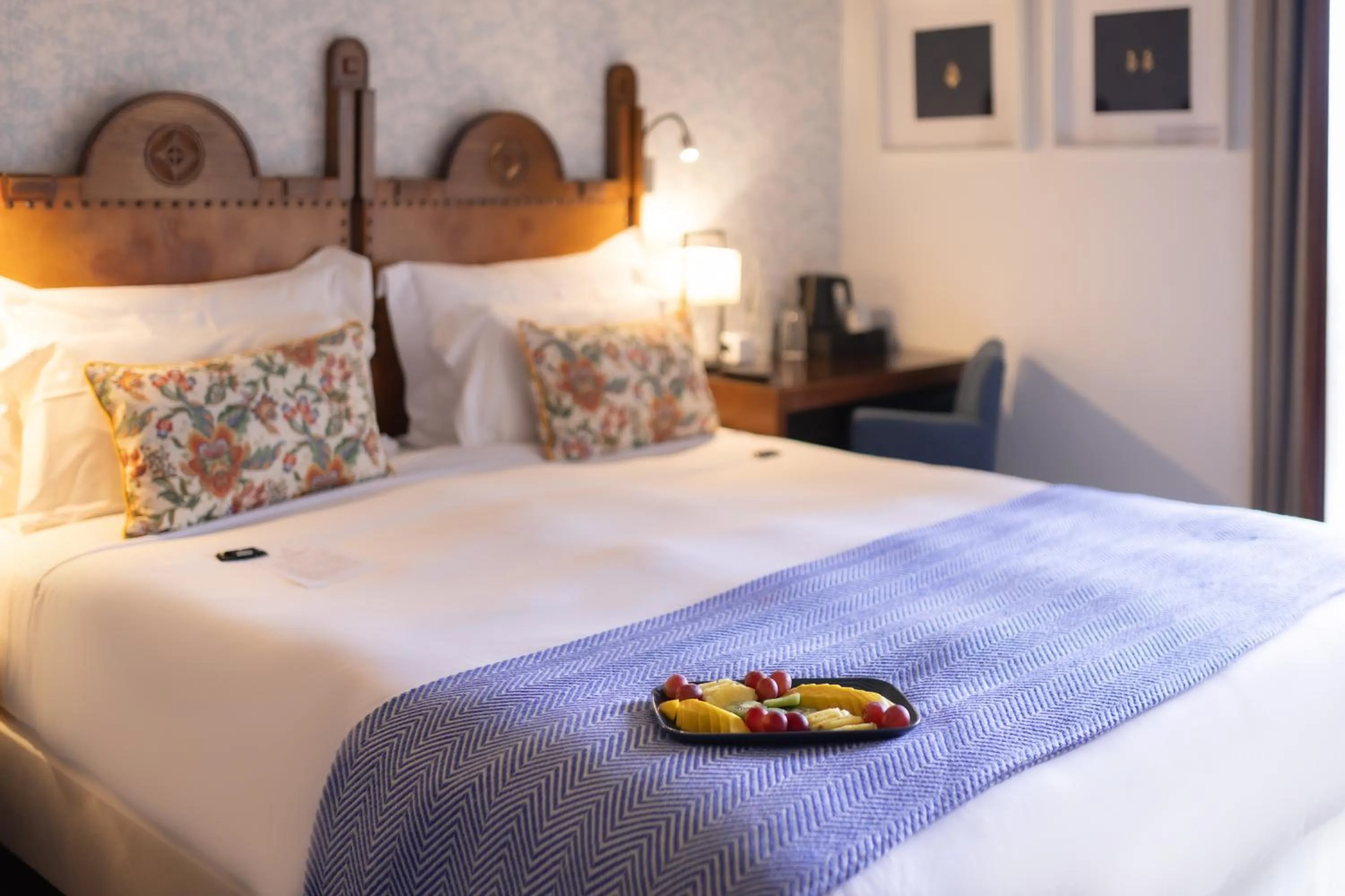 Bed in Pousada Geres-Caniçada