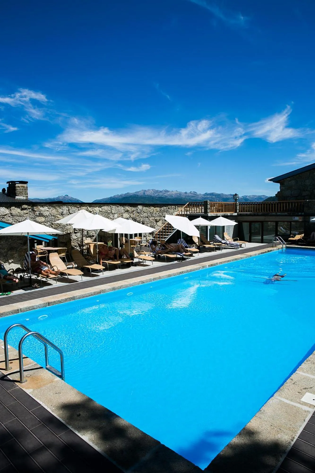 Swimming pool in Pousada Geres-Caniçada