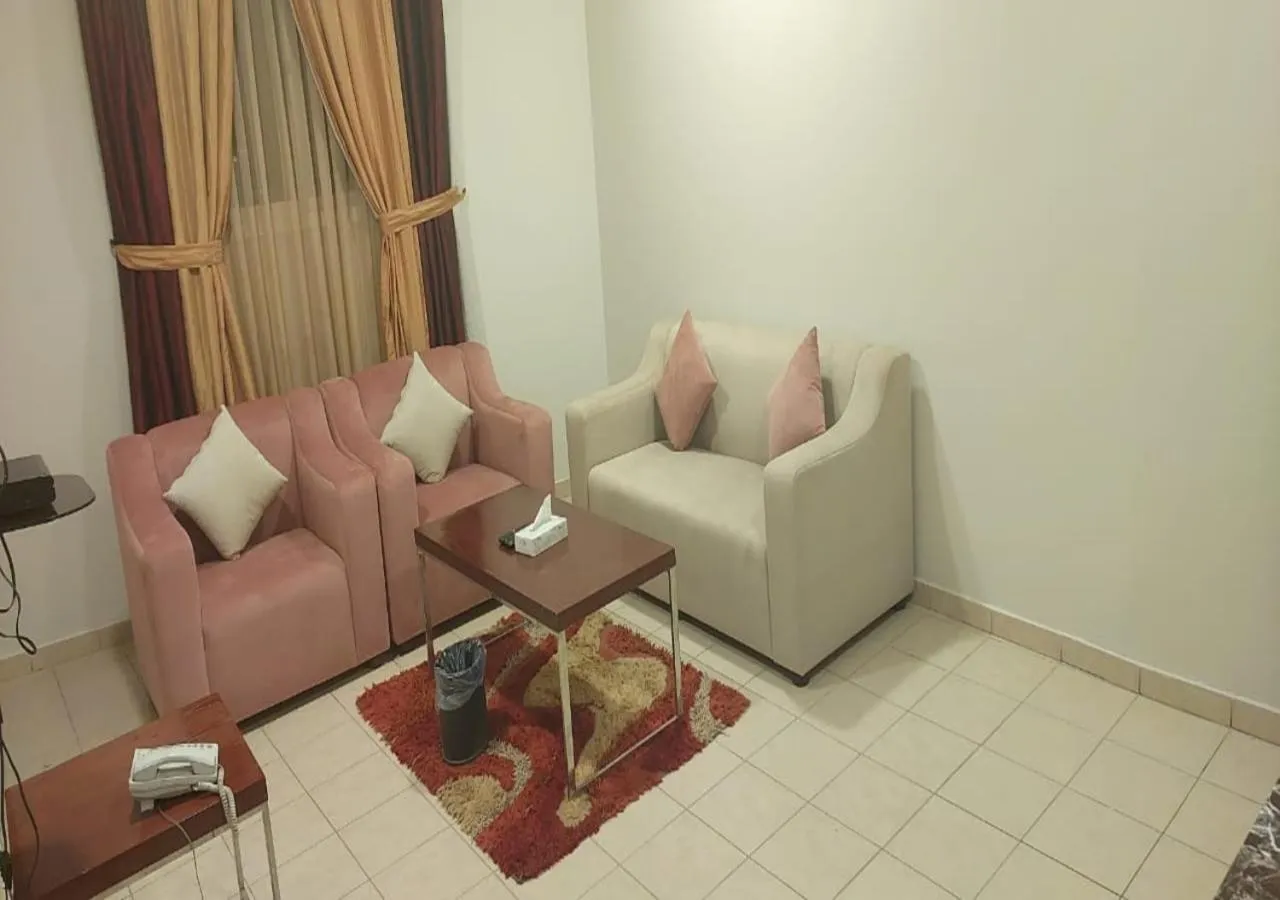 Seating area in Raoum Inn Majmaa