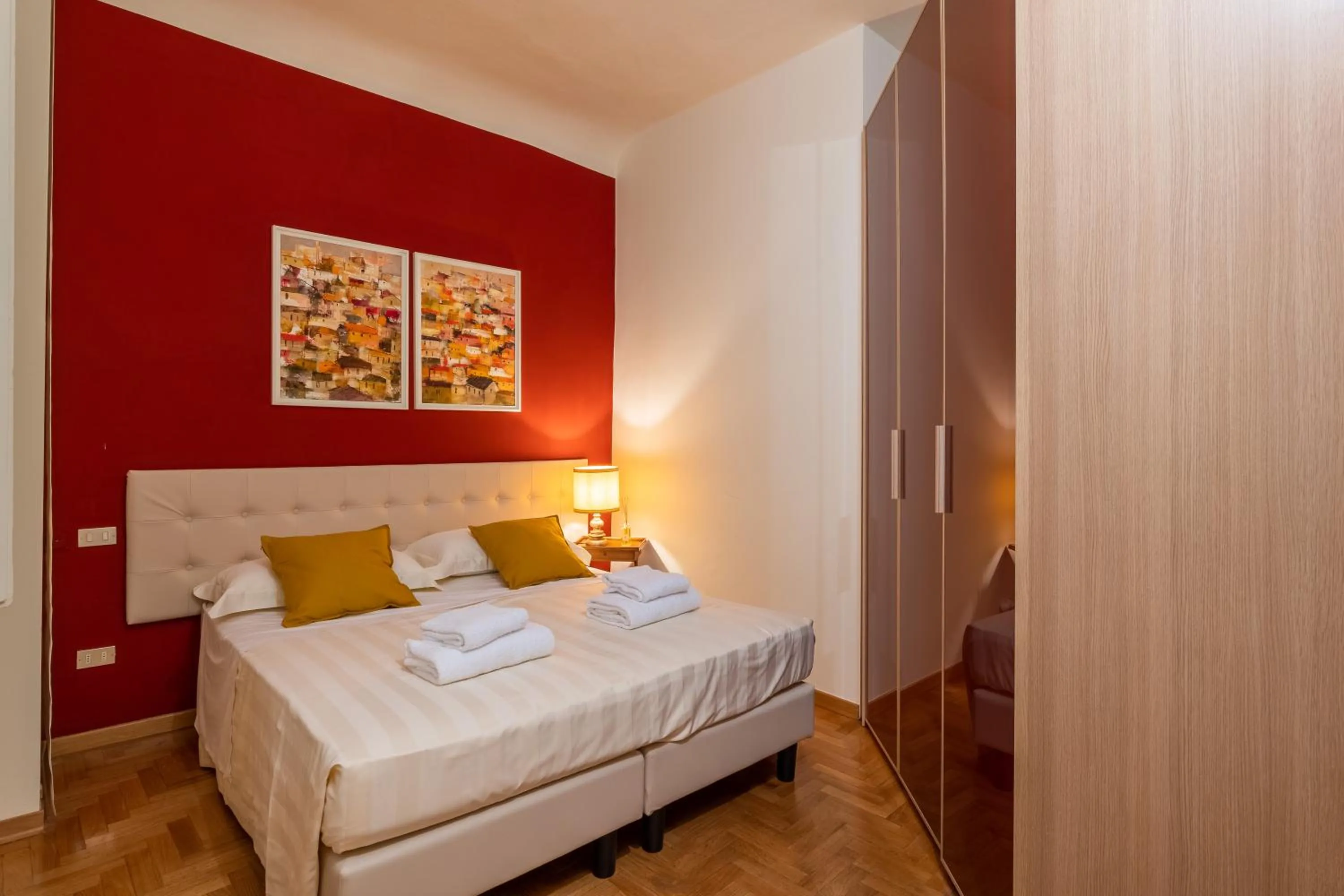 Bed in The Painters house in Santa Croce by Mmega