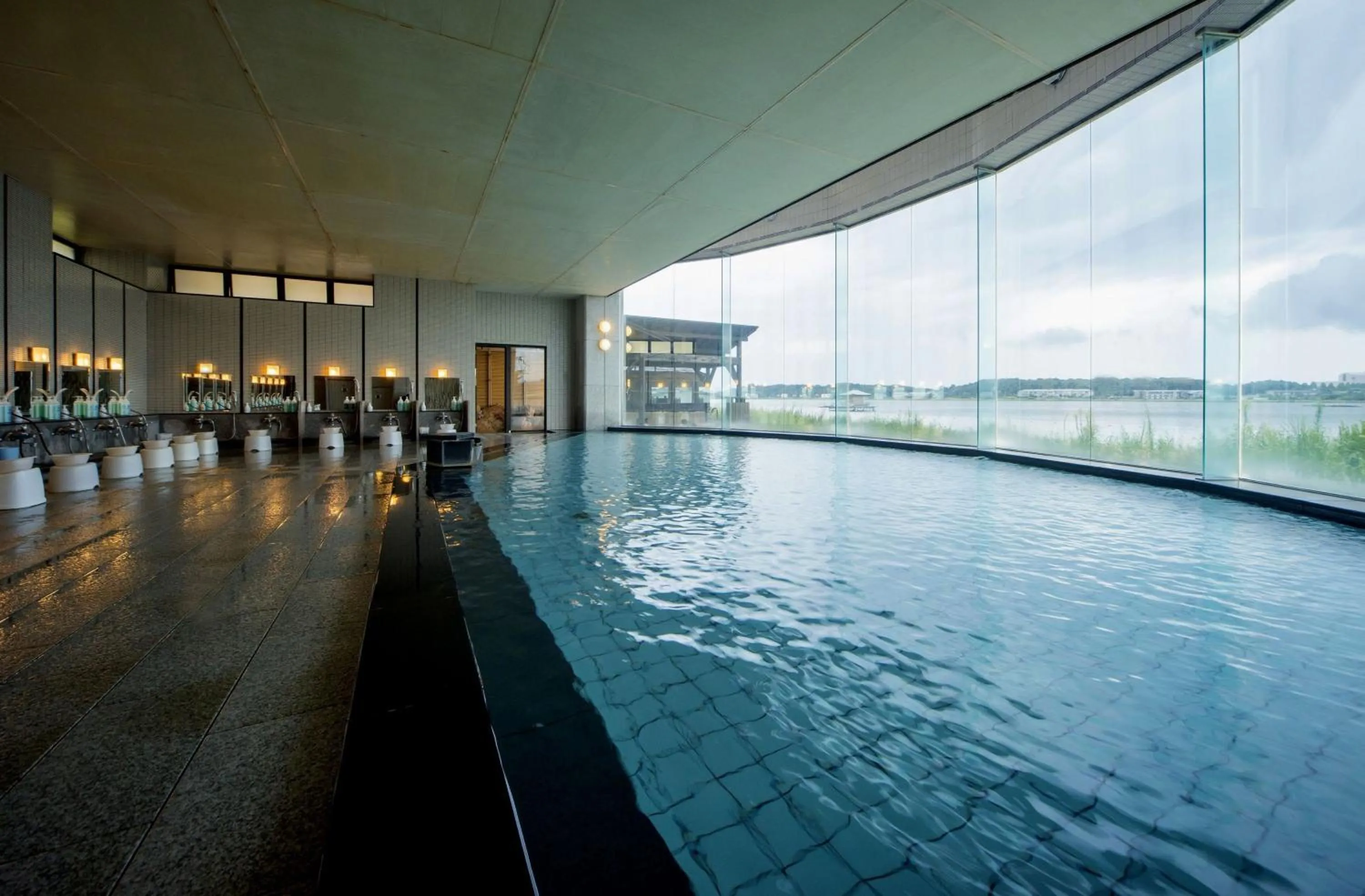 Hot Spring Bath in Kohan-no-Yado Morimoto