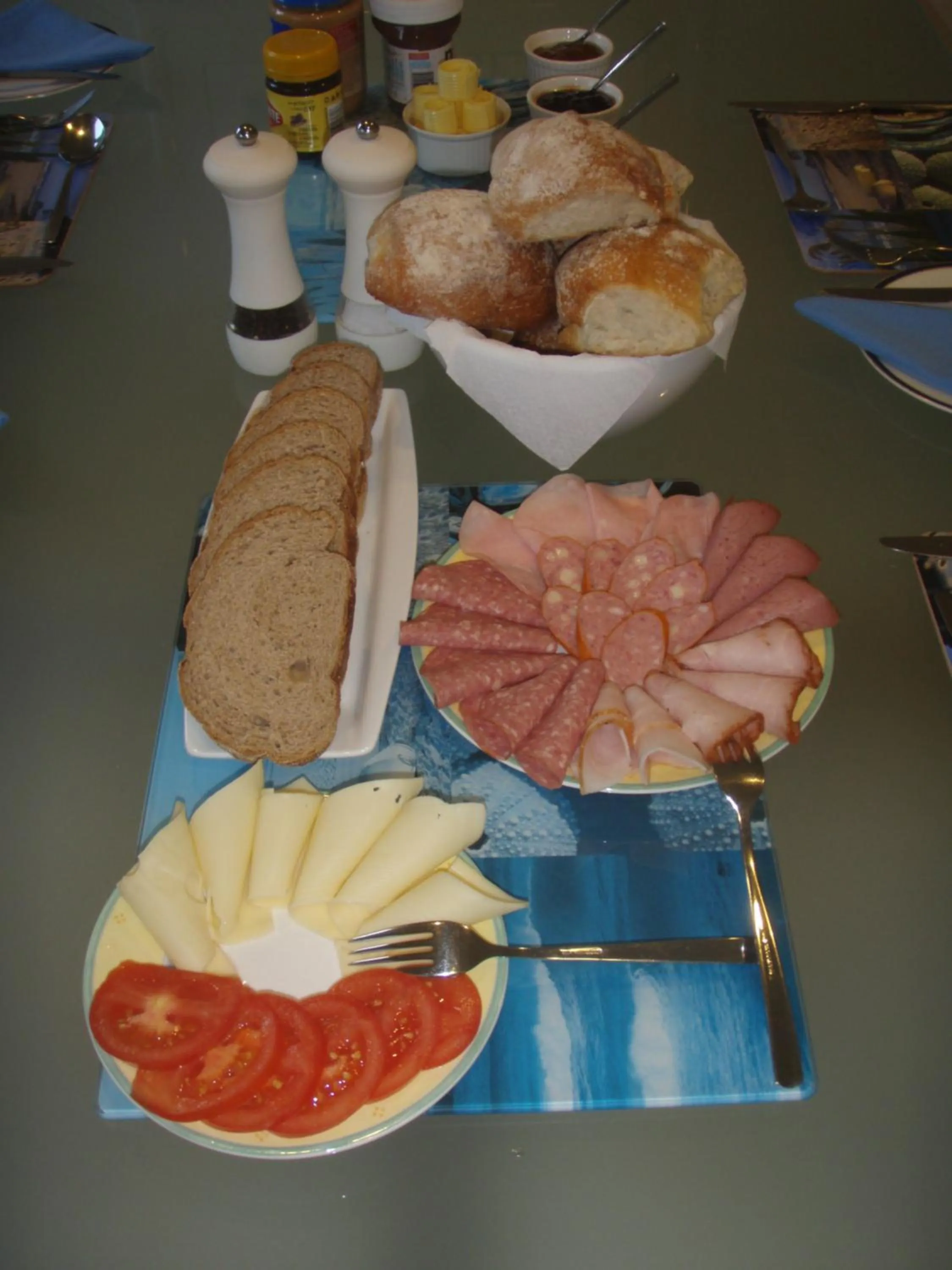 Food in Seascape Villa B&B