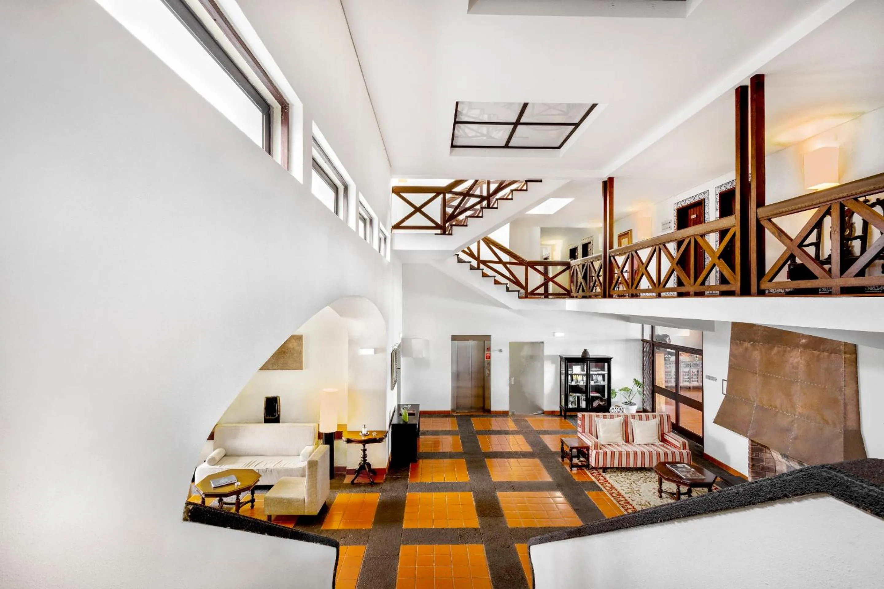Lobby or reception in Pousada Forte da Horta