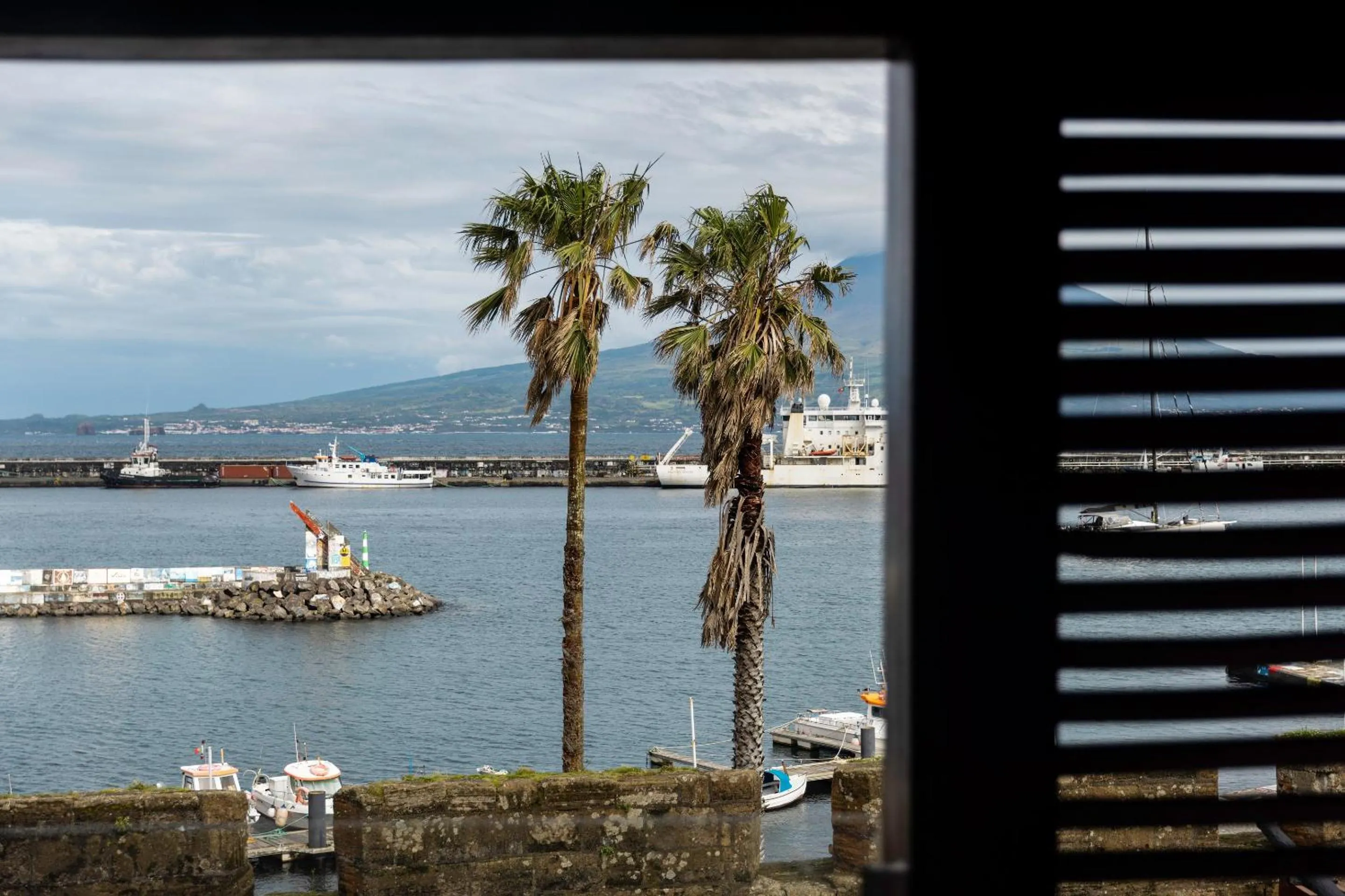 Sea view in Pousada Forte da Horta