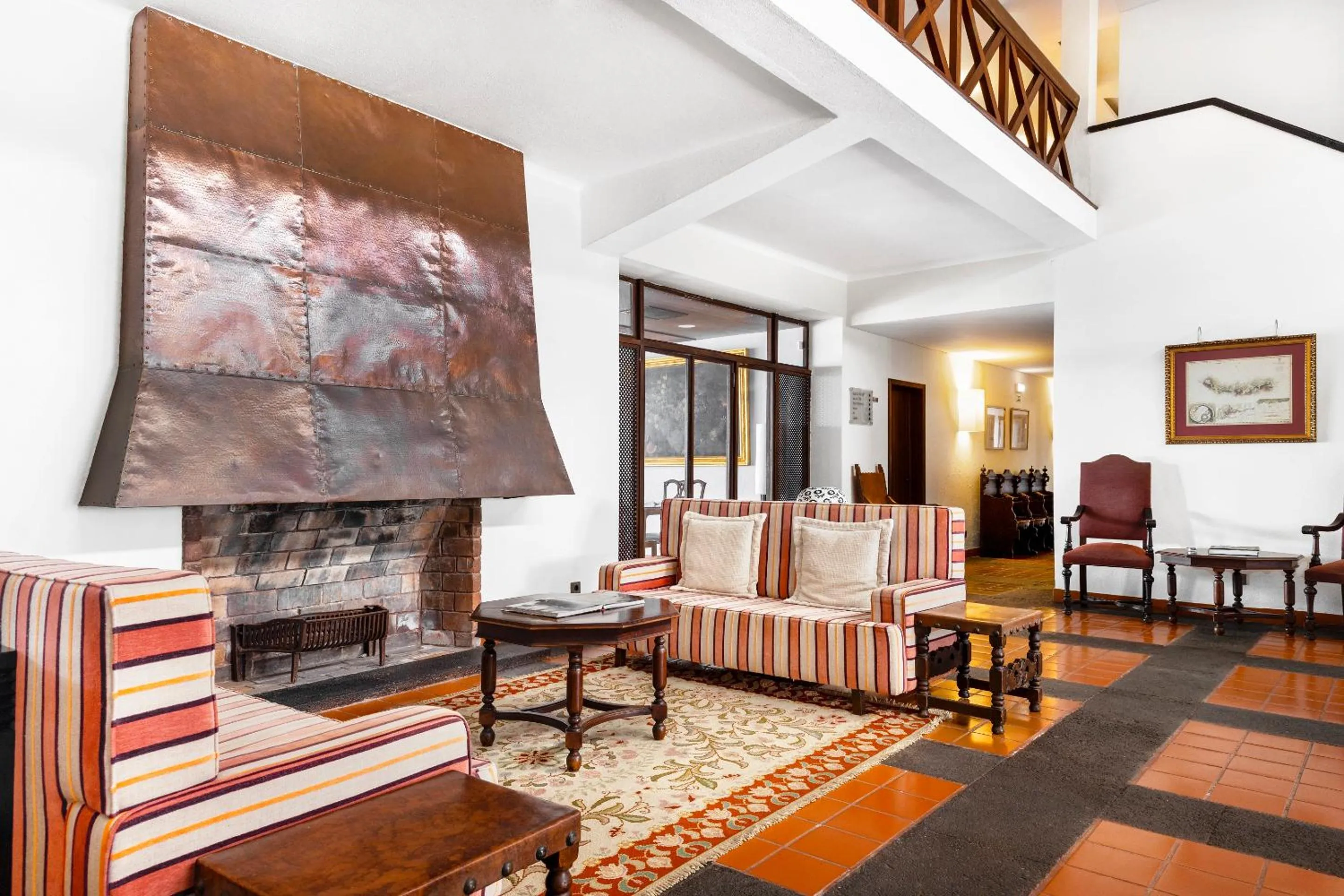 Lobby or reception in Pousada Forte da Horta