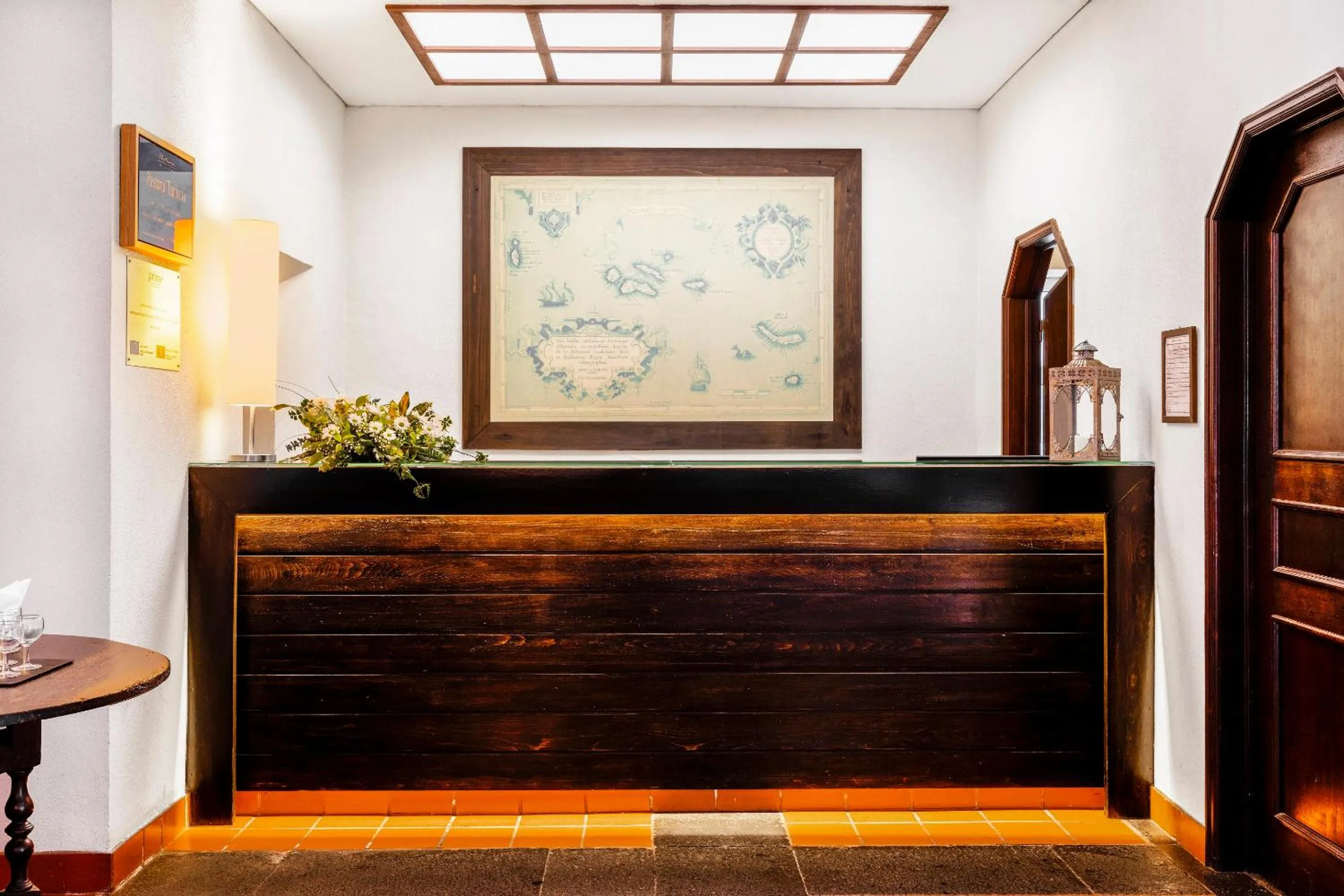Lobby or reception in Pousada Forte da Horta