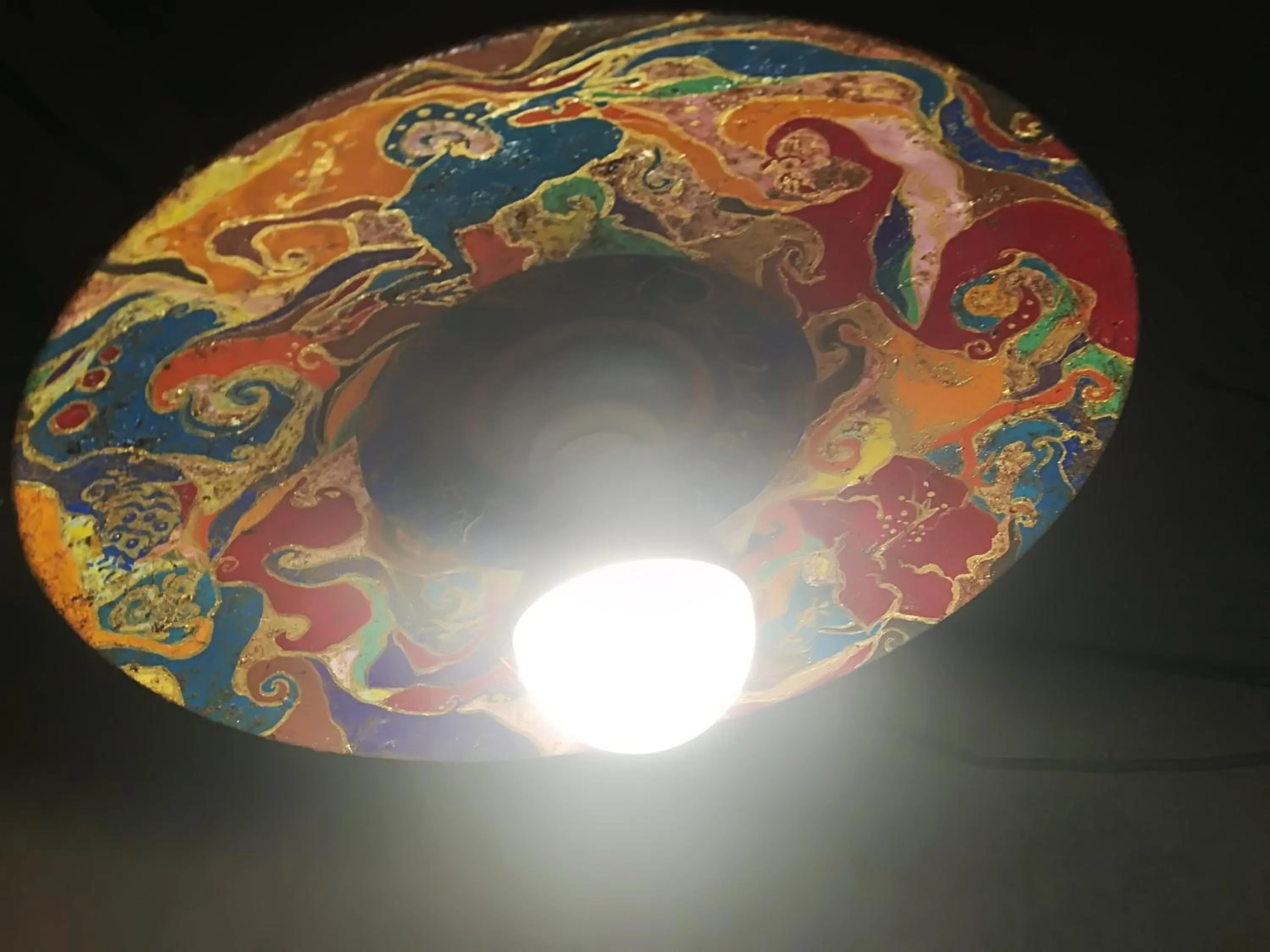 Decorative detail in Taketomijima Guesthouse and je Taime