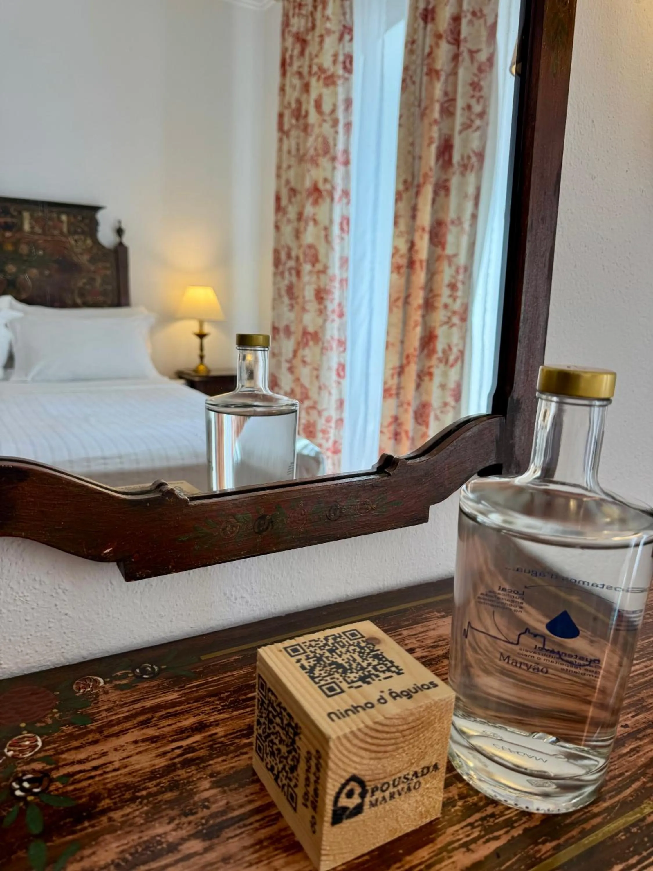 Bed in Pousada de Marvao