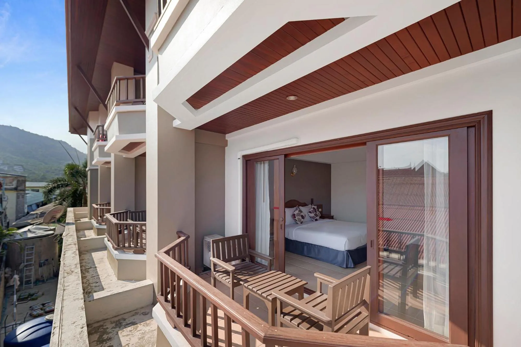 Patio, Bed in MyVillage Lamai