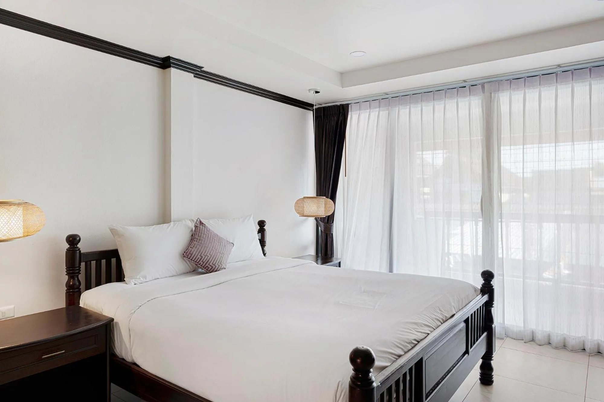 Bedroom, Bed in MyVillage Lamai