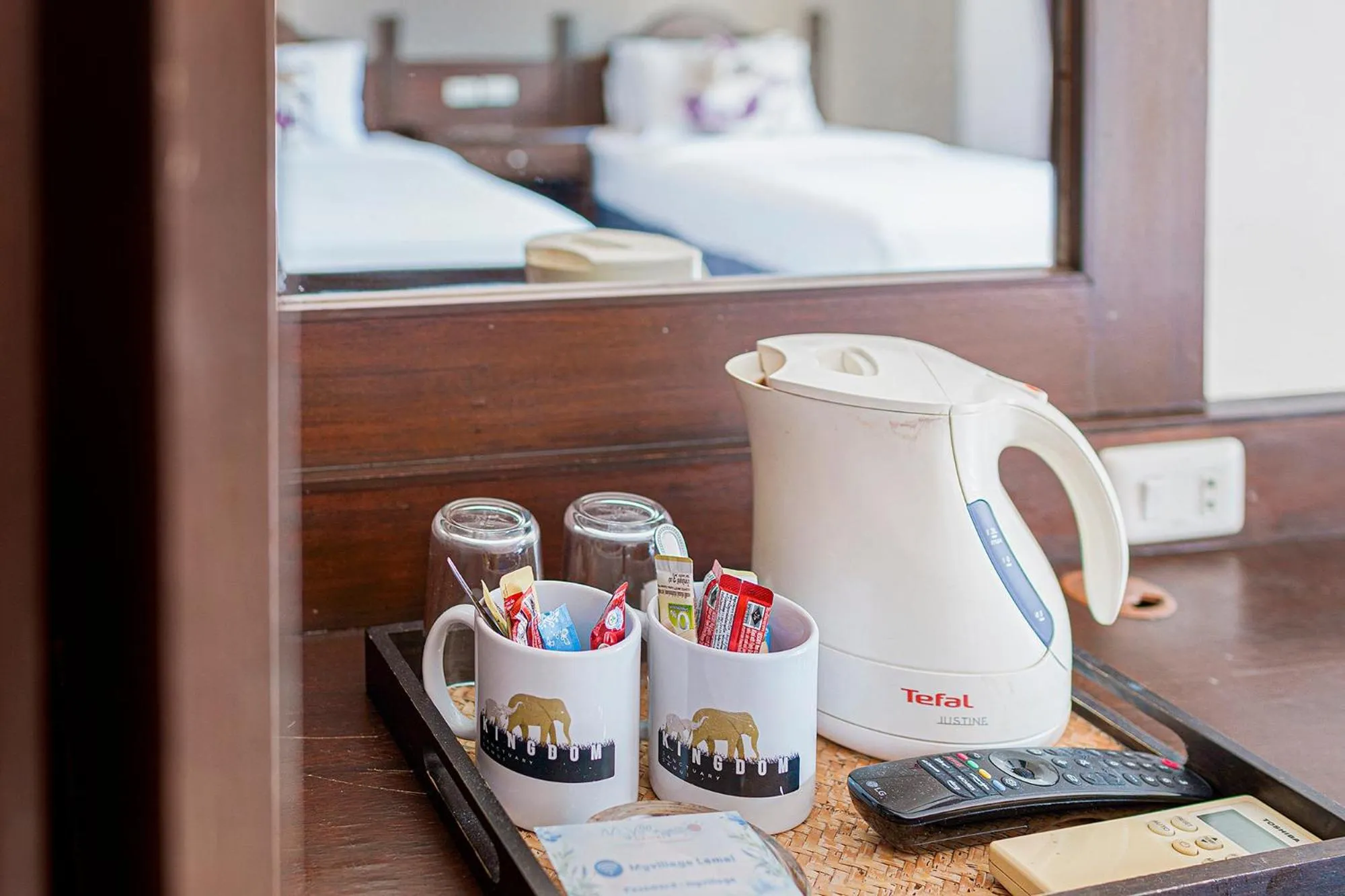 Coffee/tea facilities, Bed in MyVillage Lamai