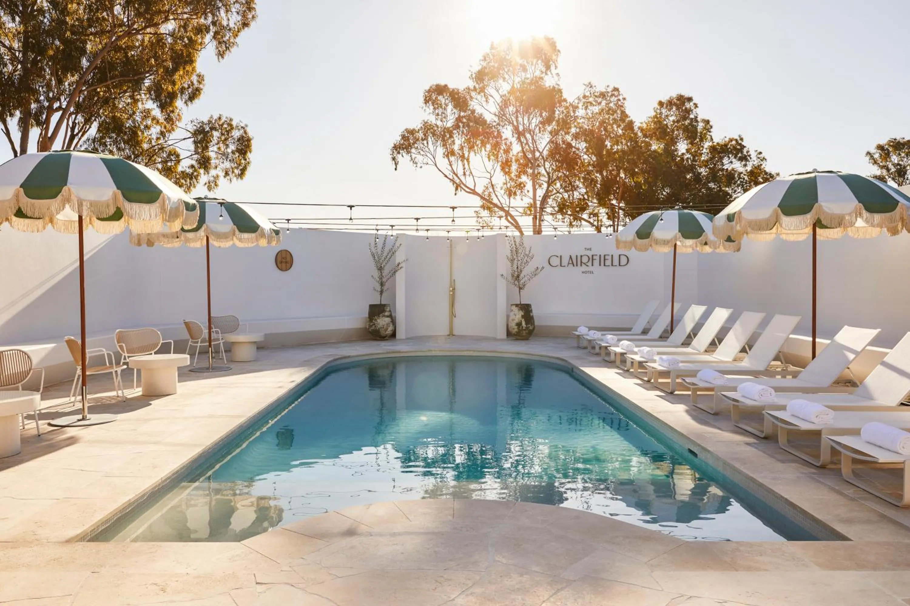 Swimming pool in The Clairfield Hotel