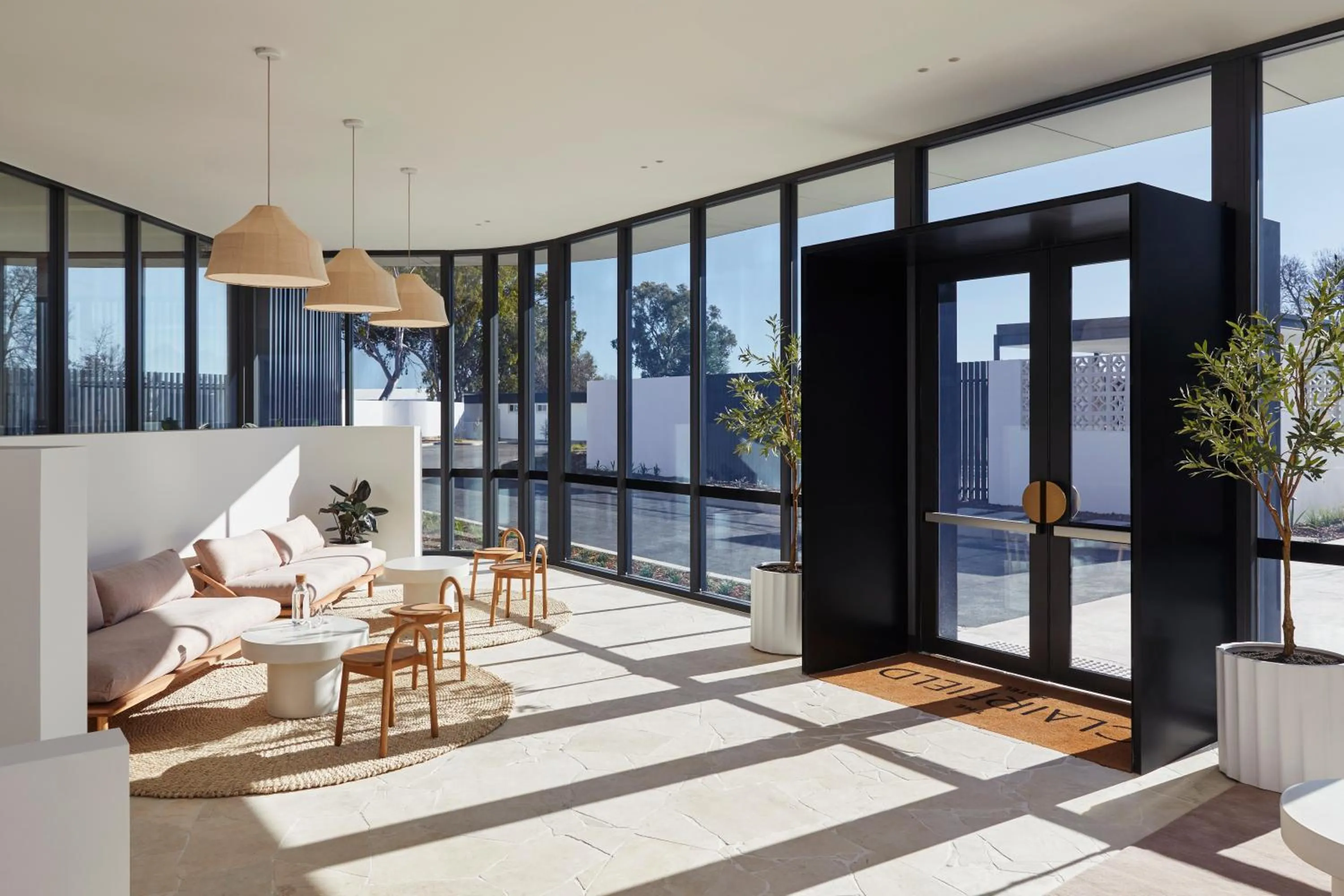 Lobby or reception in The Clairfield Hotel