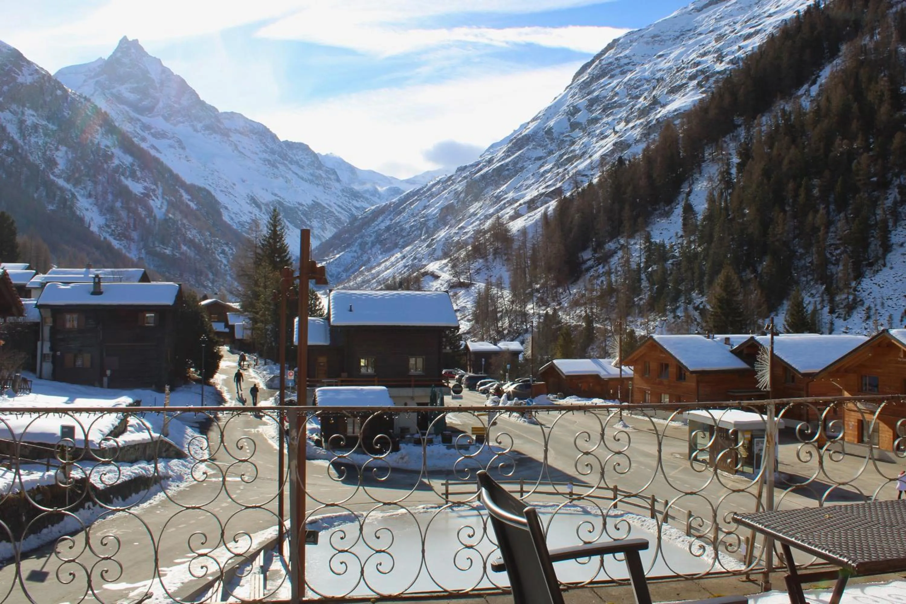 View (from property/room) in Hôtel Le Besso - Swiss Romantic Lodge Zinal