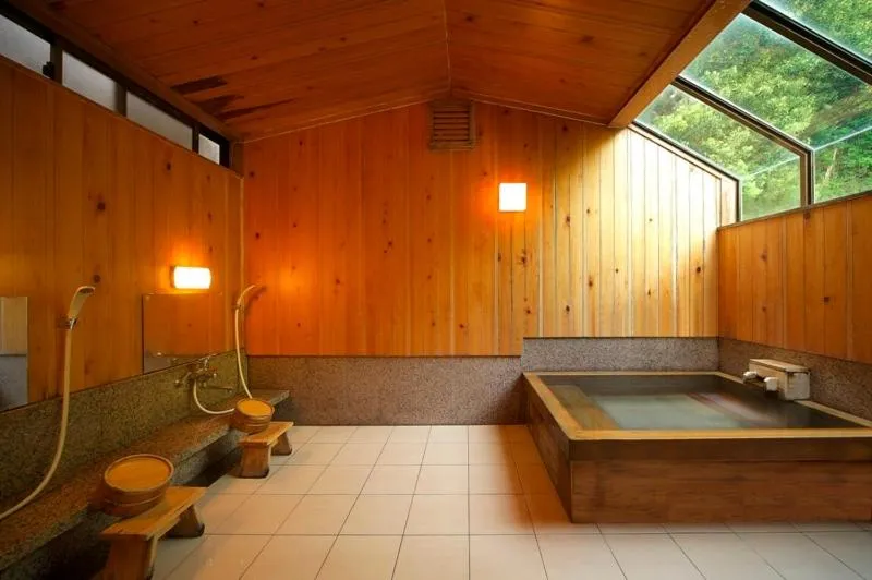 Hot Spring Bath in Hotel Yamadaya