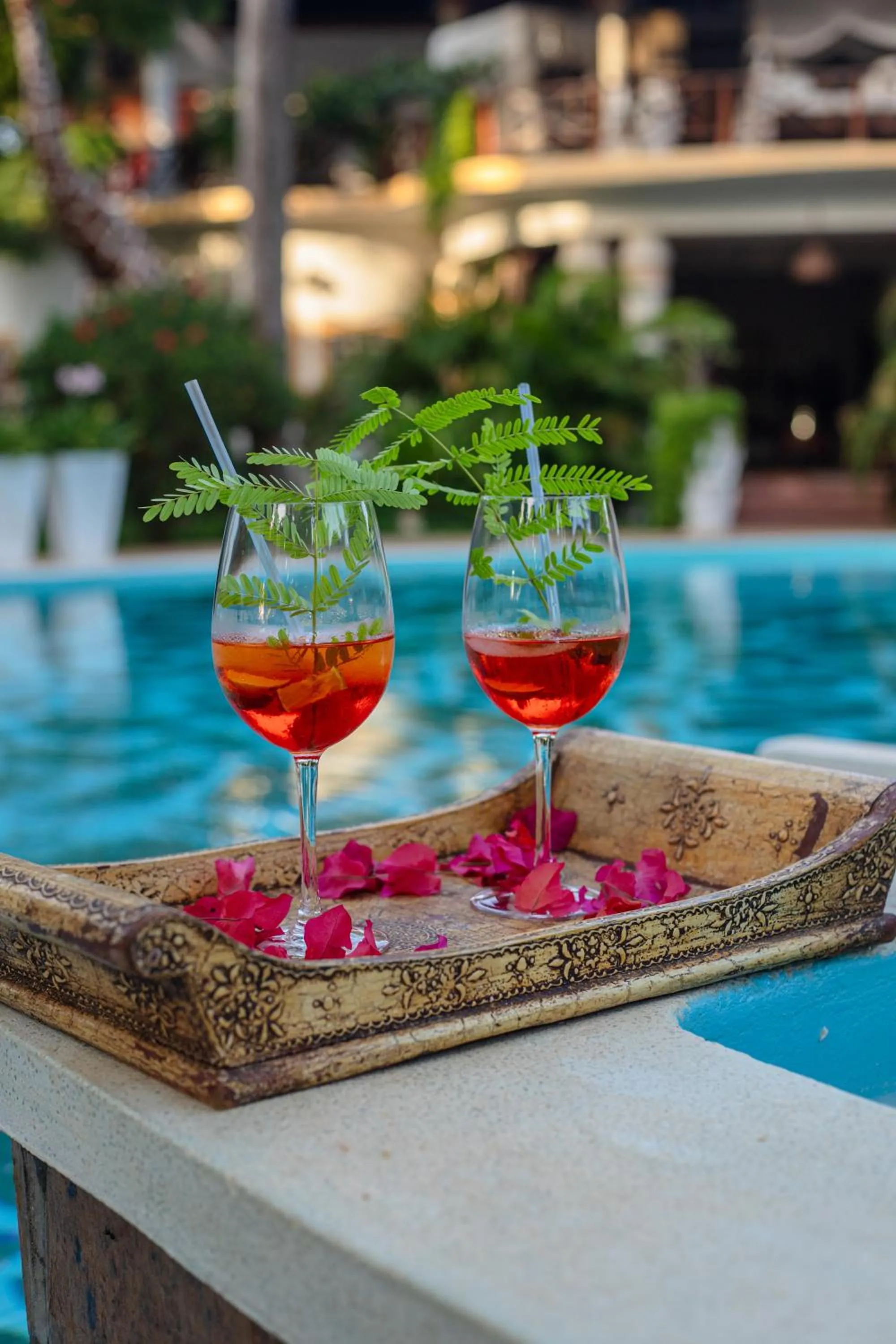 Drinks in African House Resort