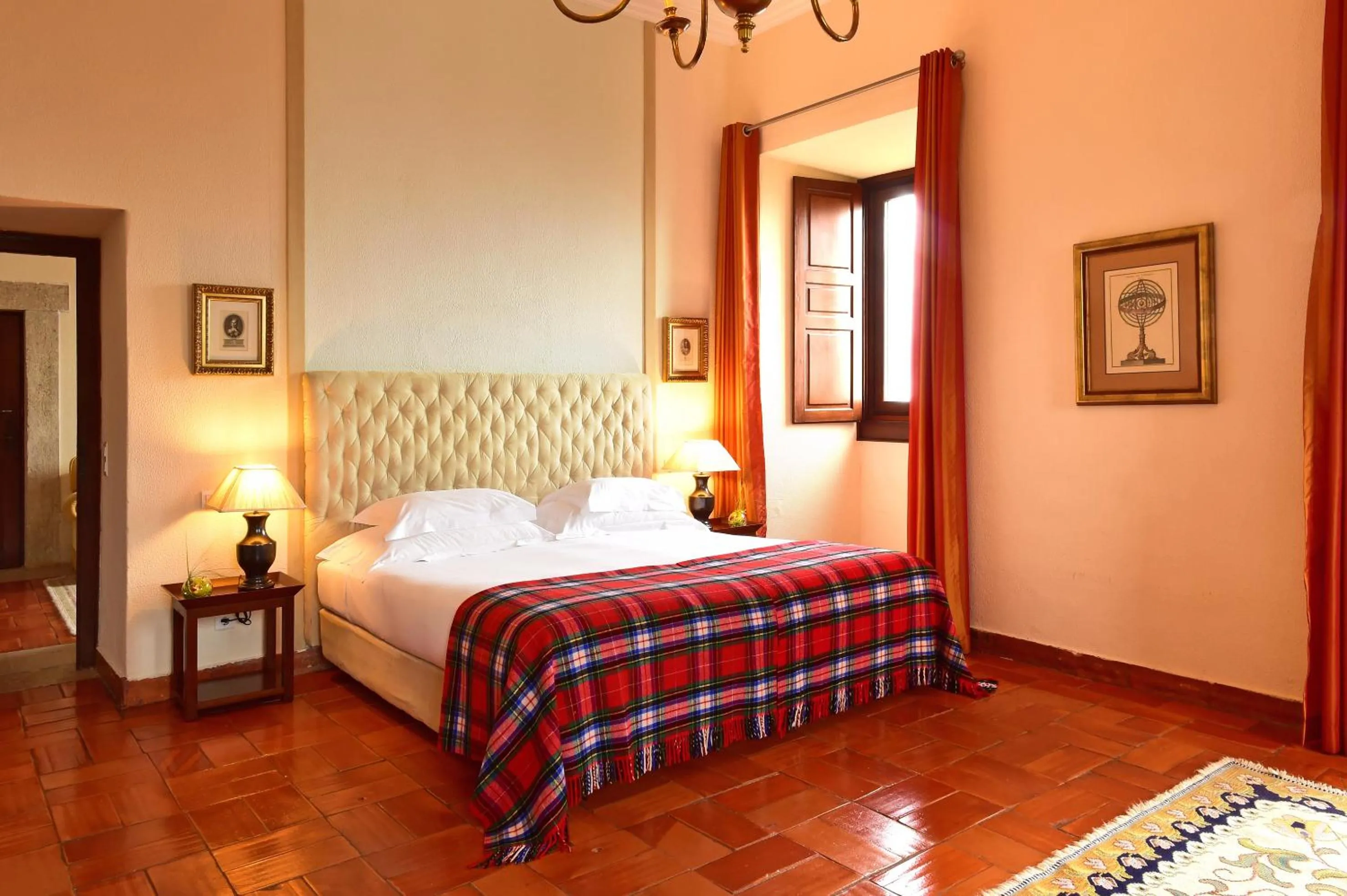 Bed in Pousada Castelo de Palmela