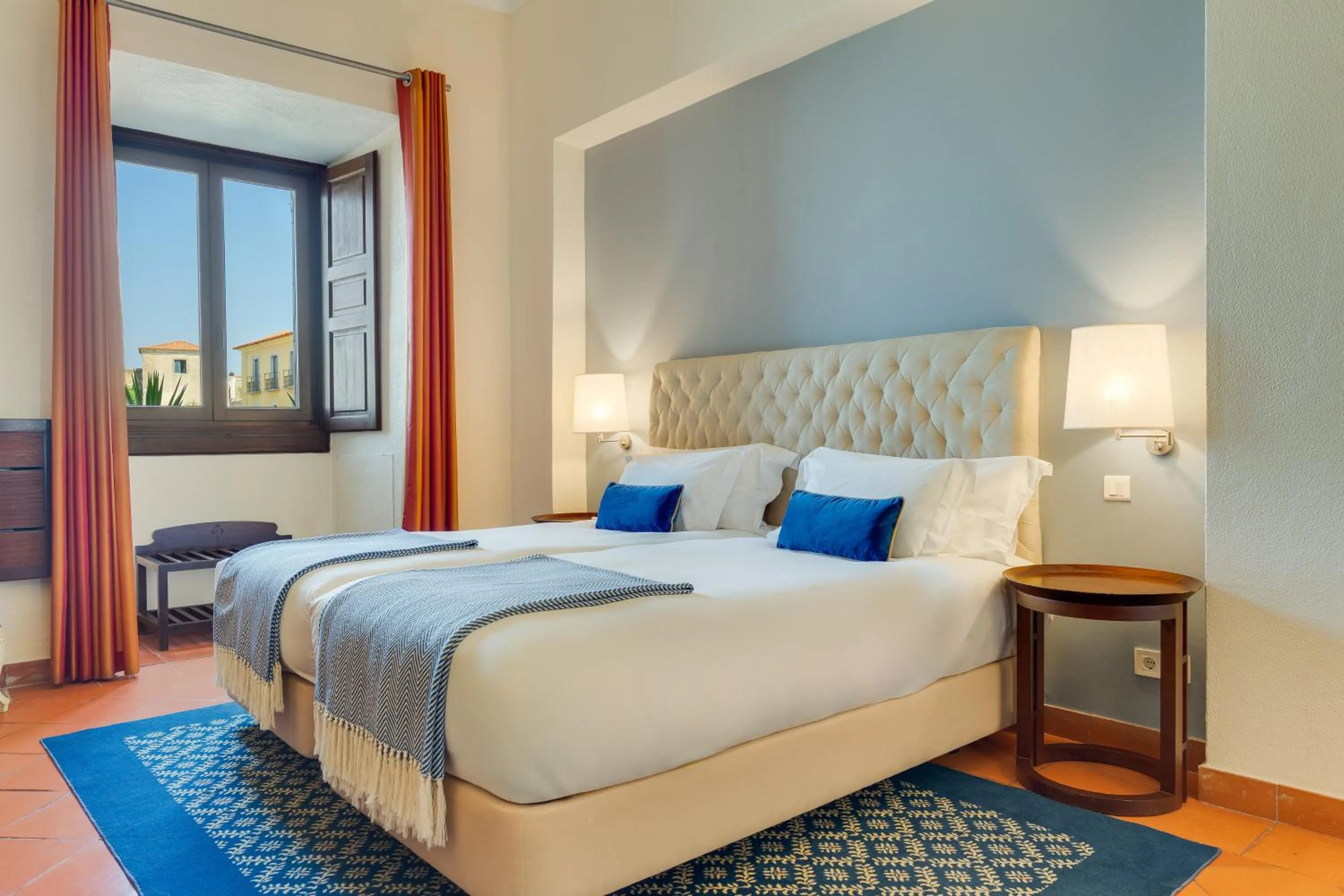 Bed in Pousada Castelo de Palmela